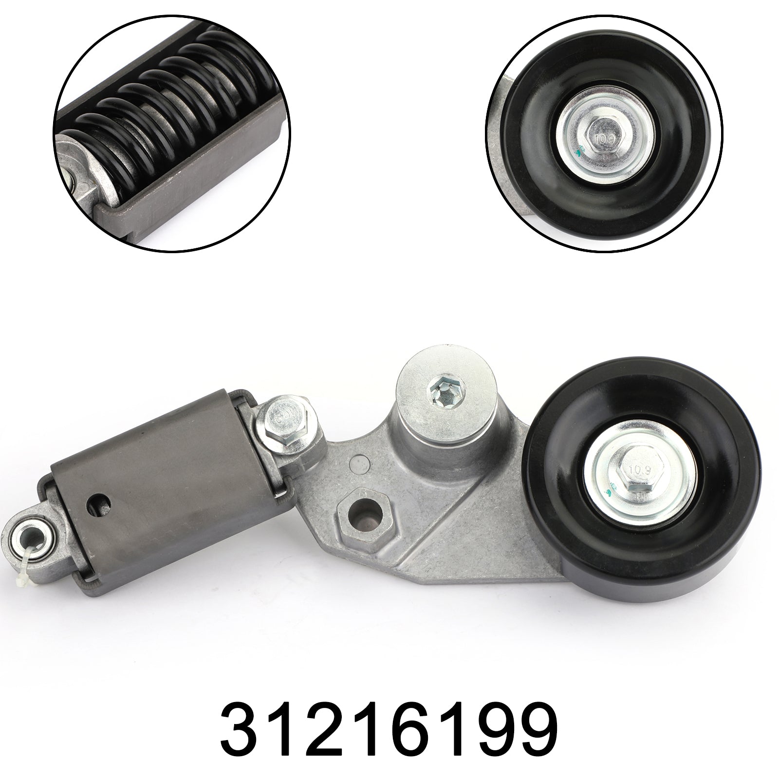Nuevo tensor de correa de accesorios para Volvo S80 XC90 2005-2011 31216199 15657148 genérico