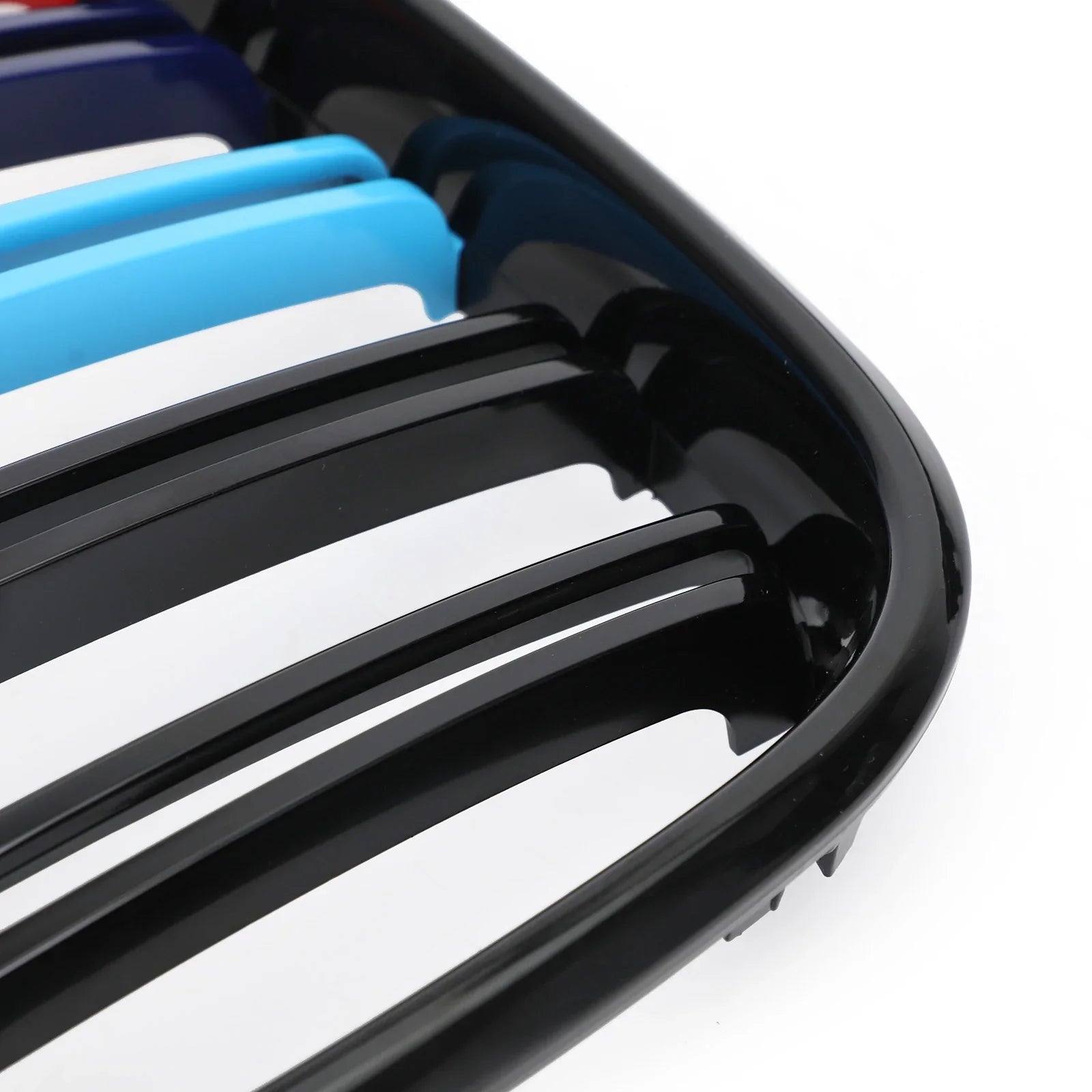 2 szt. Kratka z grillem nerkowym w kolorze M 51138469959 pasuje do BMW G01 X3 G02 X4 Czarny błyszczący Generic