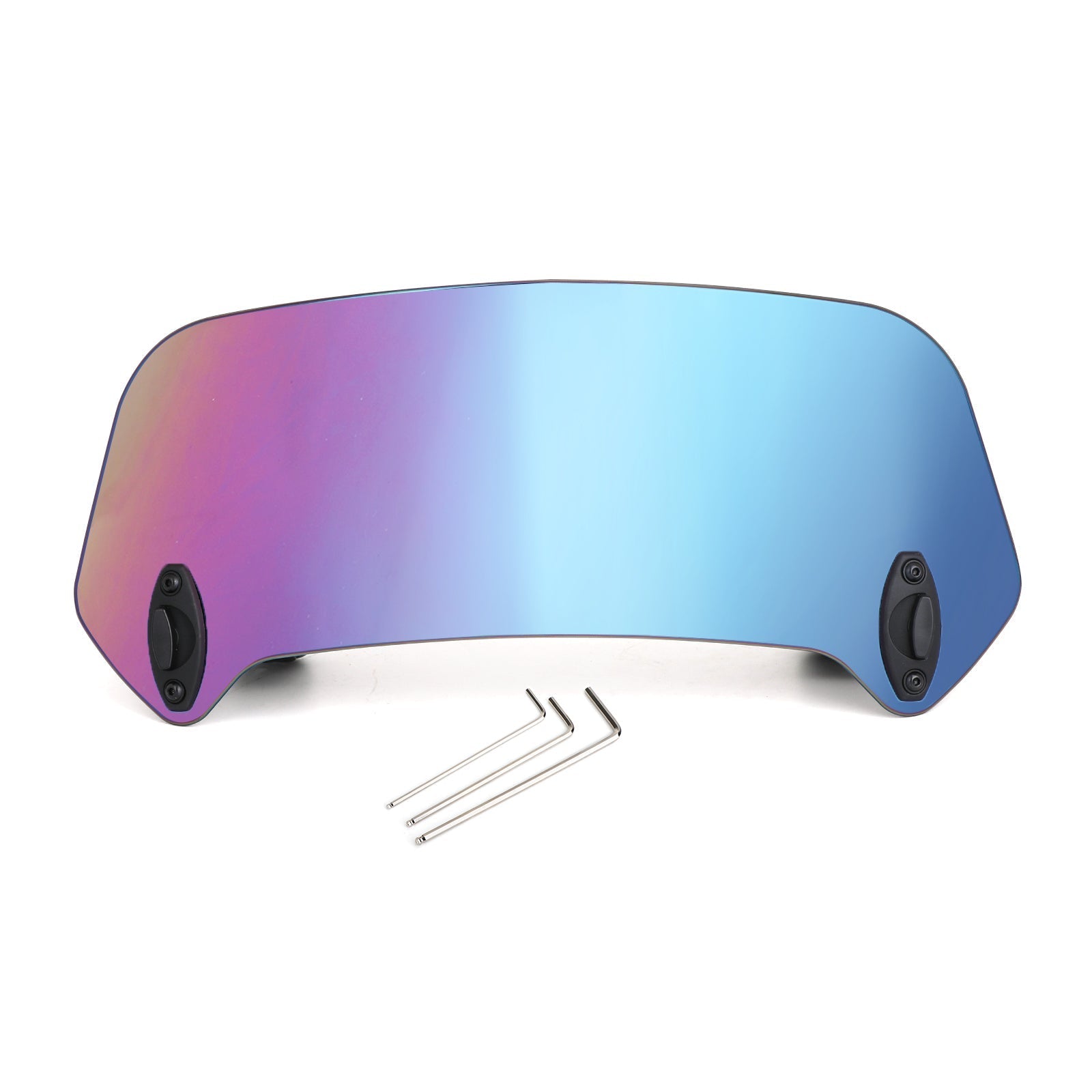 Clip regolabile in moto sul deflettore del vento di espansione del parabrezza