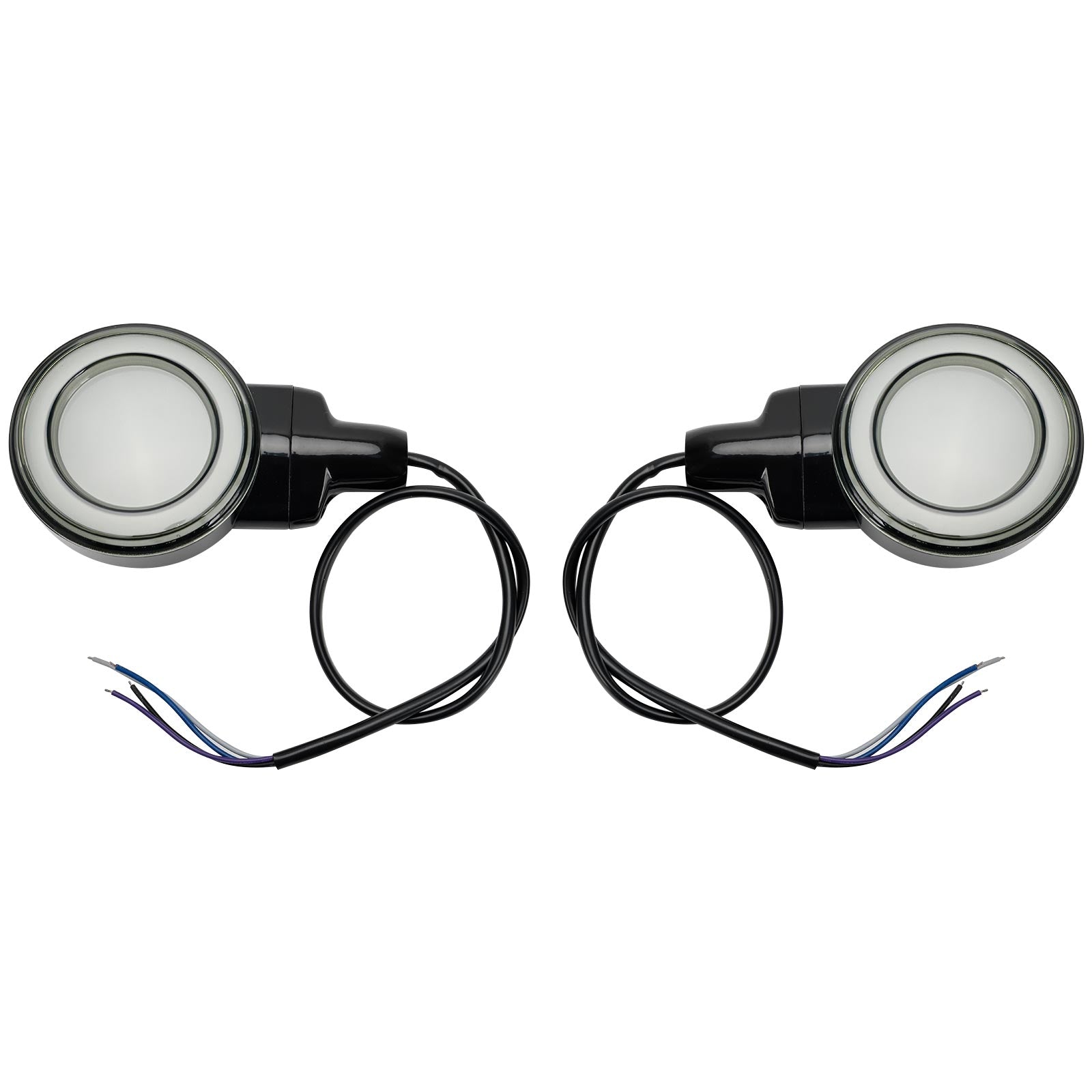 Flashing Front LED Flat do Heritage Softail Classic Touring 99-23