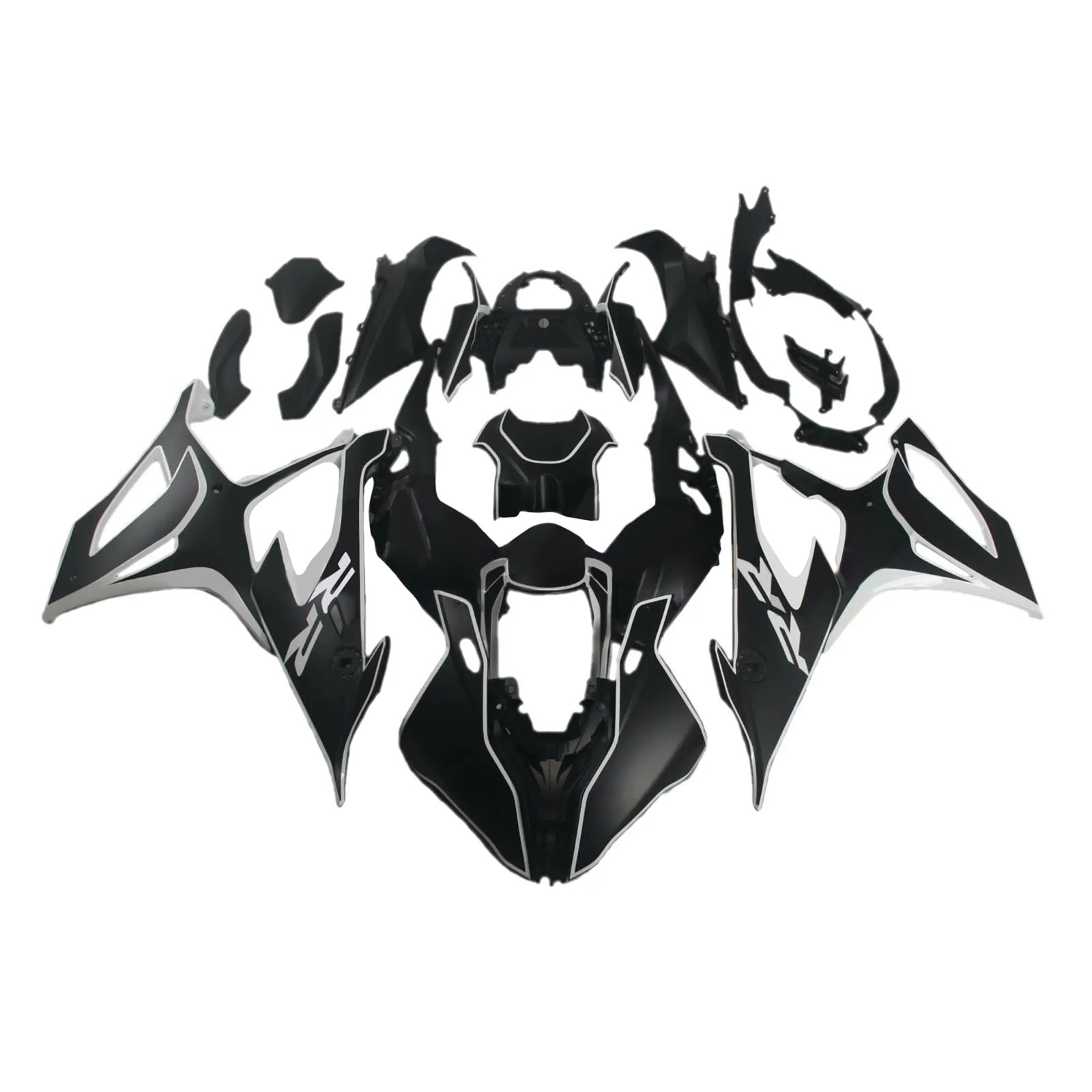 Amotopart BMW M1000RR S1000RR 2019-2022 Kuipset Carrosserie ABS Kunststof