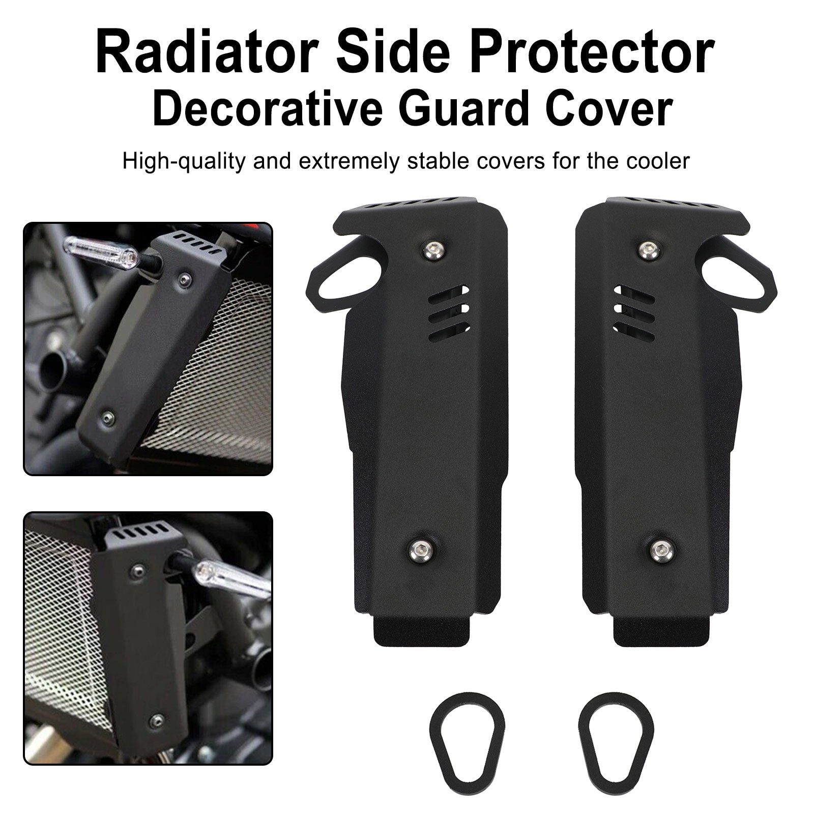 Couvercle de protection latérale de radiateur pour Yamaha MT-07 FZ-07 2021-2022 générique