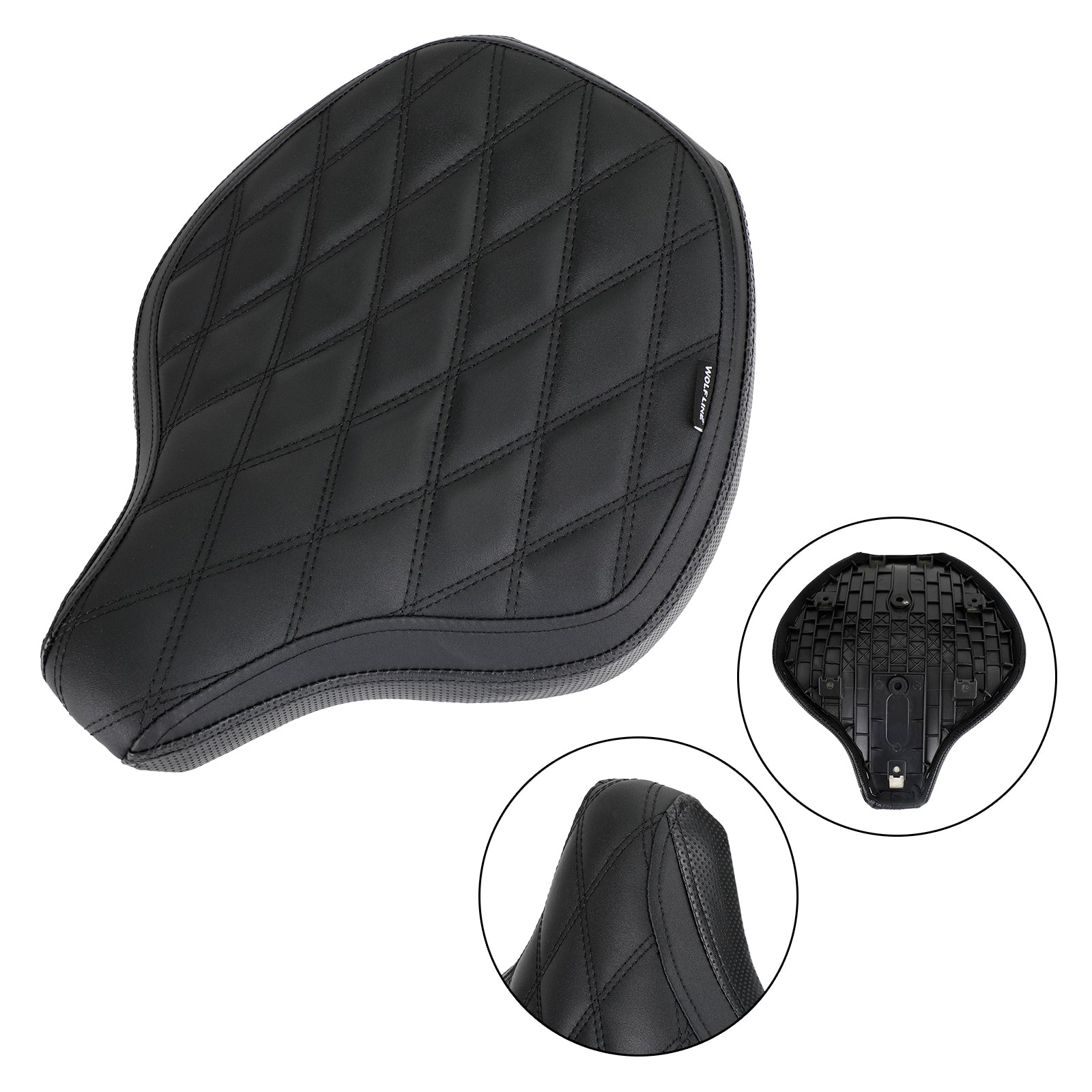 Triumph Bobber 2017-2022 2019 2020 2021 Coussin de Selle Avant Raider Conducteur Pu Marron