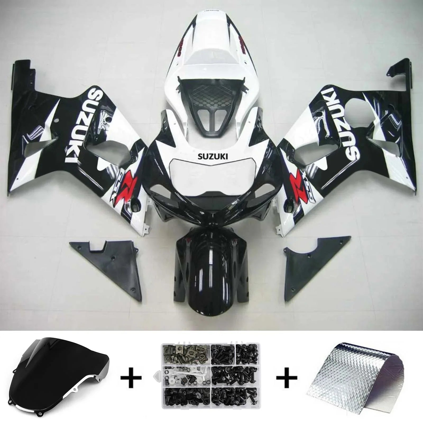 Amotopart Suzuki GSXR1000 2000-2002 K1 K2 kuipset