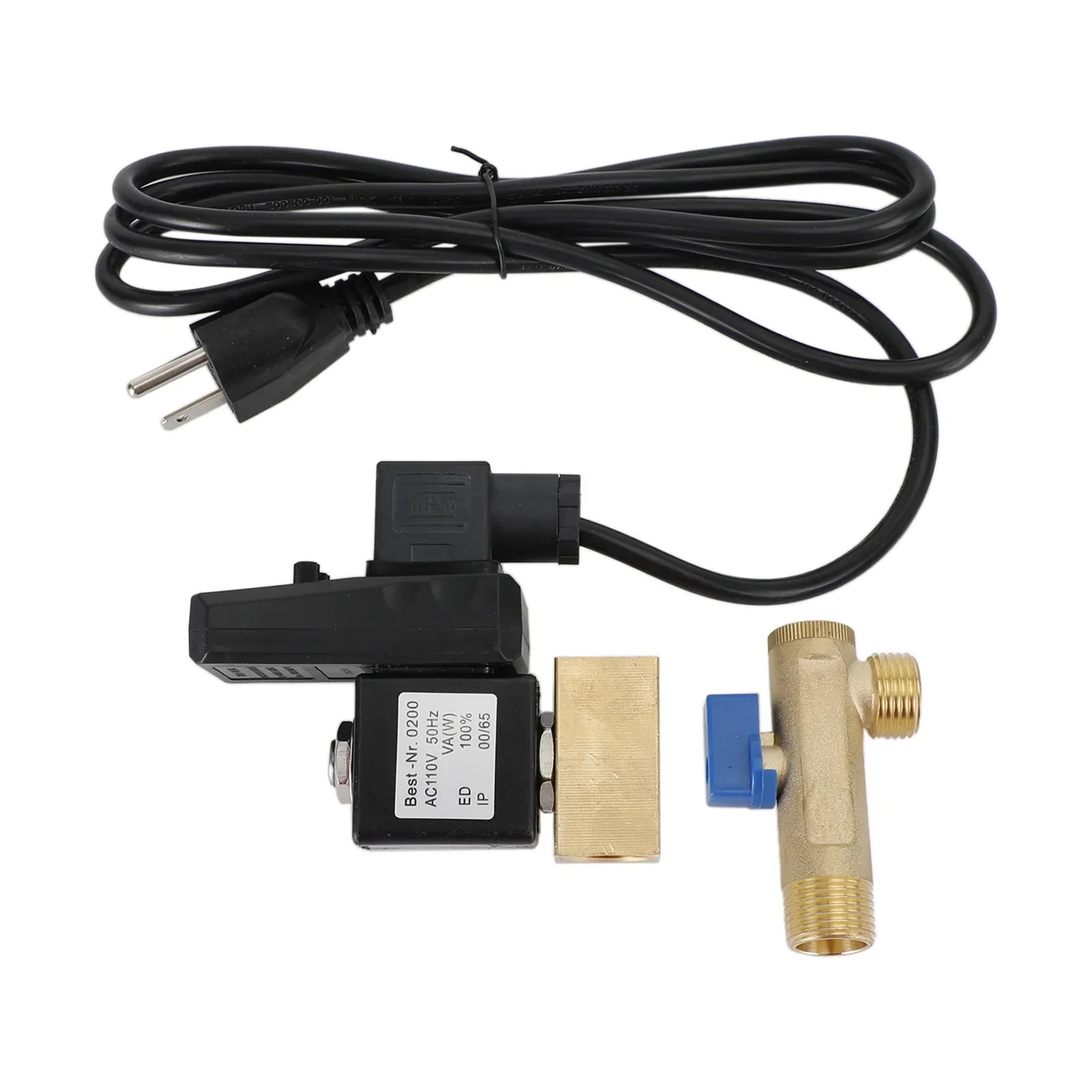 Ac110V 1/2" Valvola di scarico dell'umidità dell'acqua del serbatoio dell'aria temporizzata elettronica automatica