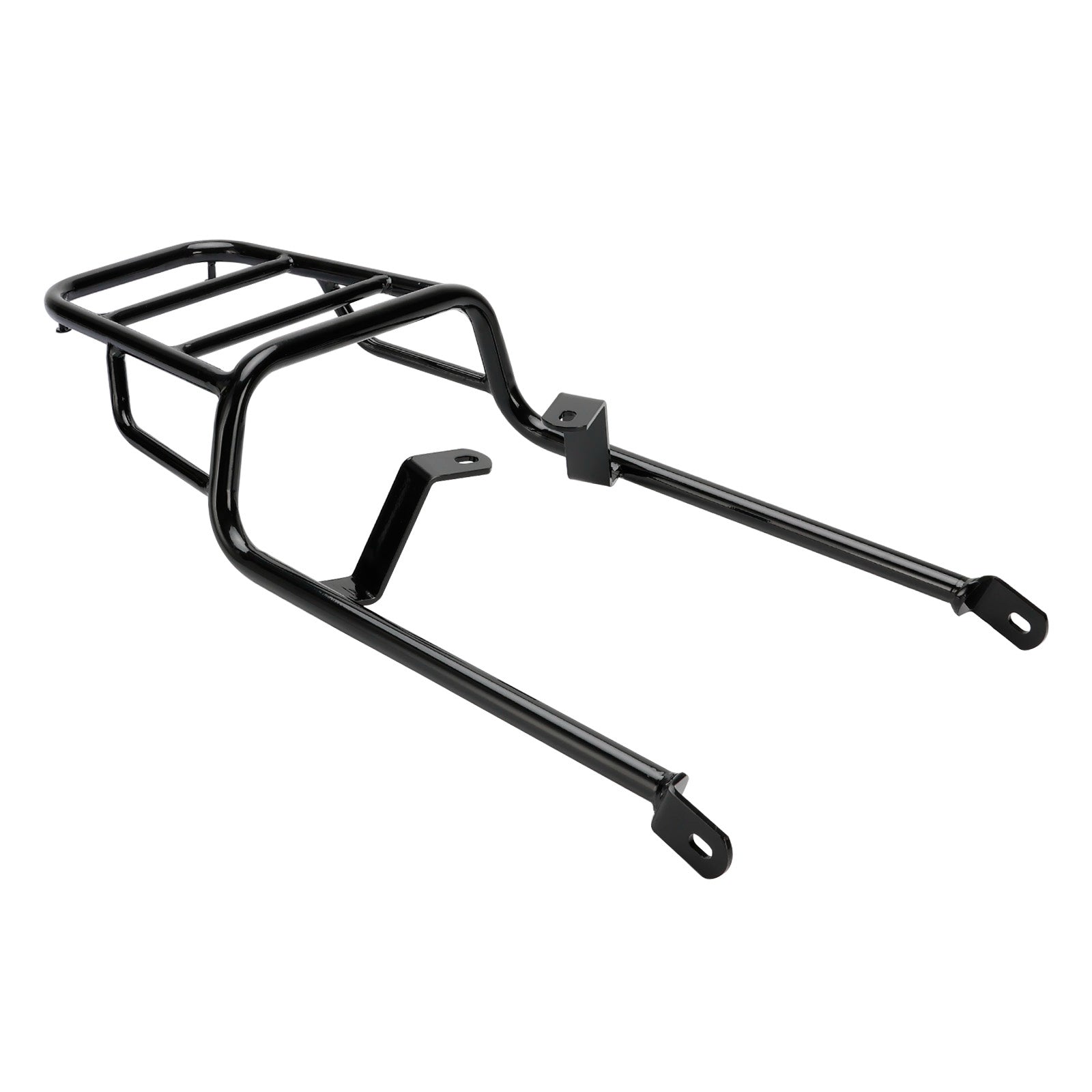 Portapacchi posteriore con tubo di supporto per portapacchi Street Twin 900 2017-2022 - Nero