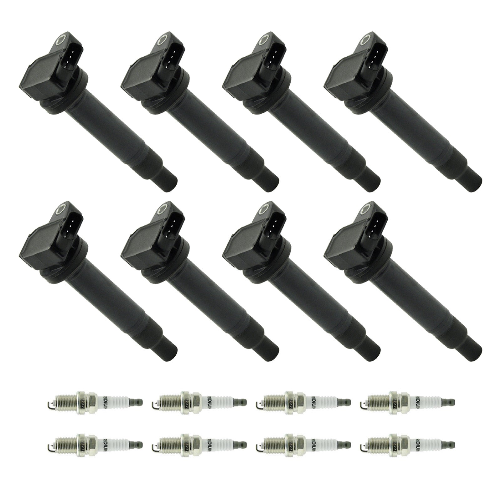 Lexus LX570 2008-2009 5.7L 8PCS Bobine D'allumage + Bougie UF230 C1173 DQ50142
