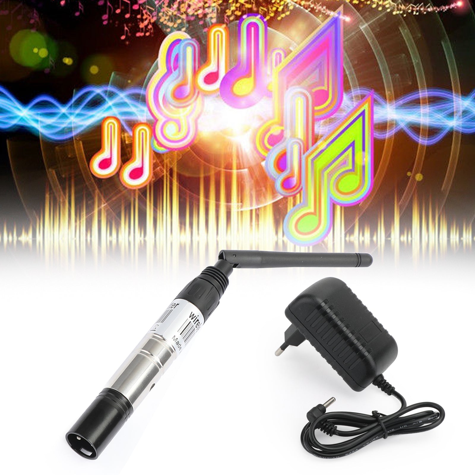 DMX512 Transmetteur sans fil Récepteur DMX Contrôleur 2.4G Stage Lighting EU