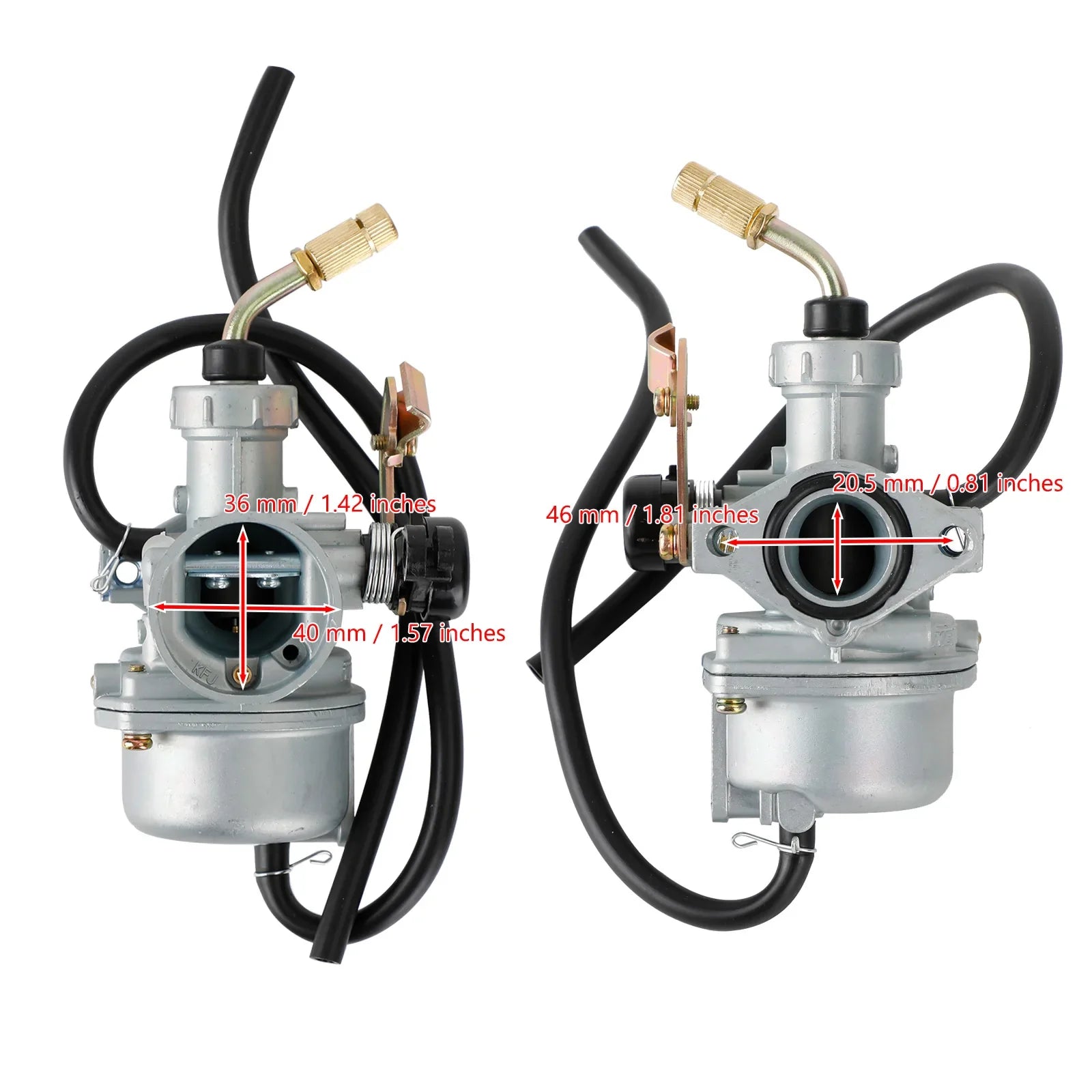 Carburateur Carb adapté pour Vespa Bajaj Chetak 4 temps Bajaj 135 175 BAJAJ175 générique