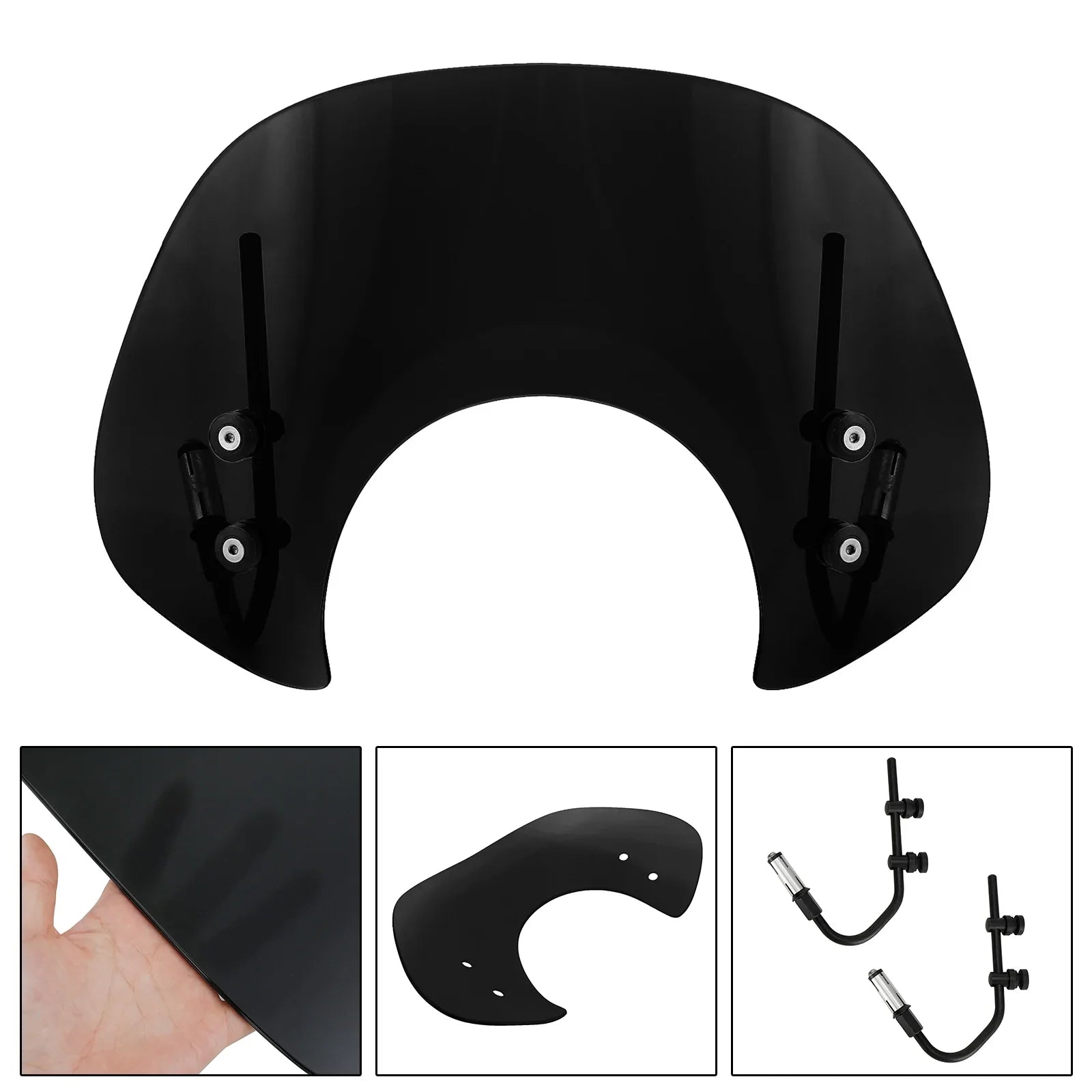 Vespa Primavera 150 2014-2021pare Kratko vetrobransko steklo