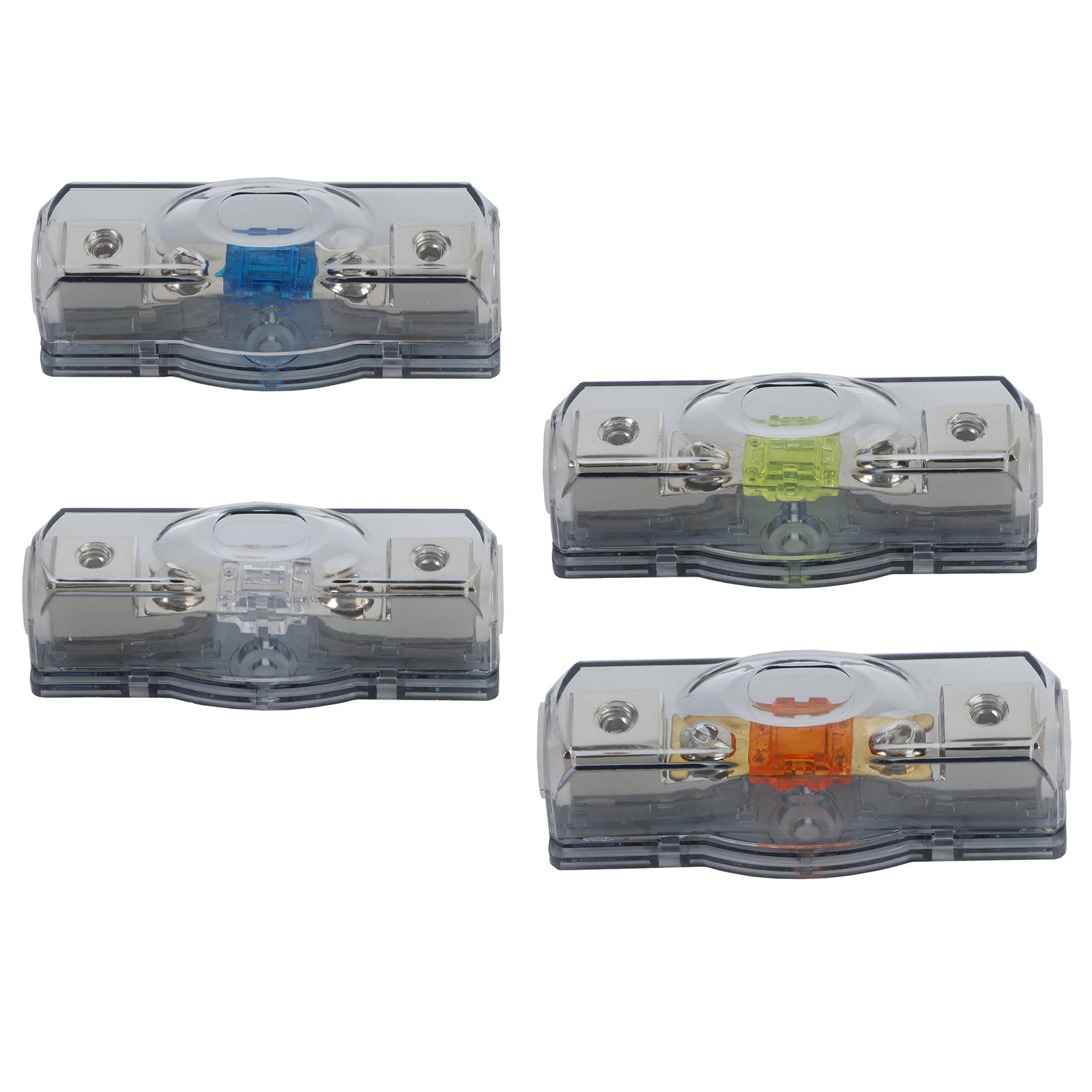 Mini anl anl Fusible Door Block per 4/8 Ga in audio auto da 4/8 Ga con fusibile multi-a