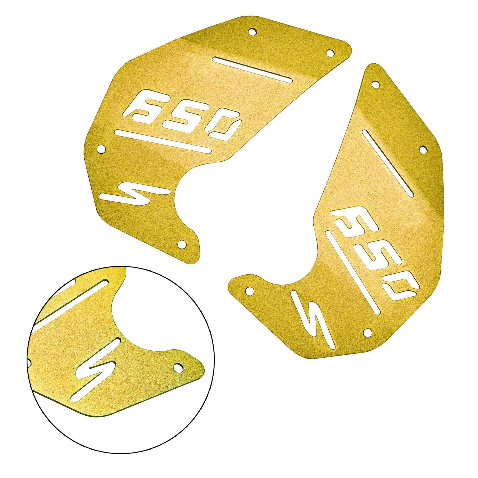 Motorbeschermer Zijpaneel Goud Voor Kawasaki Vulcan S En650 Vn650 2015-2022 Cafe
