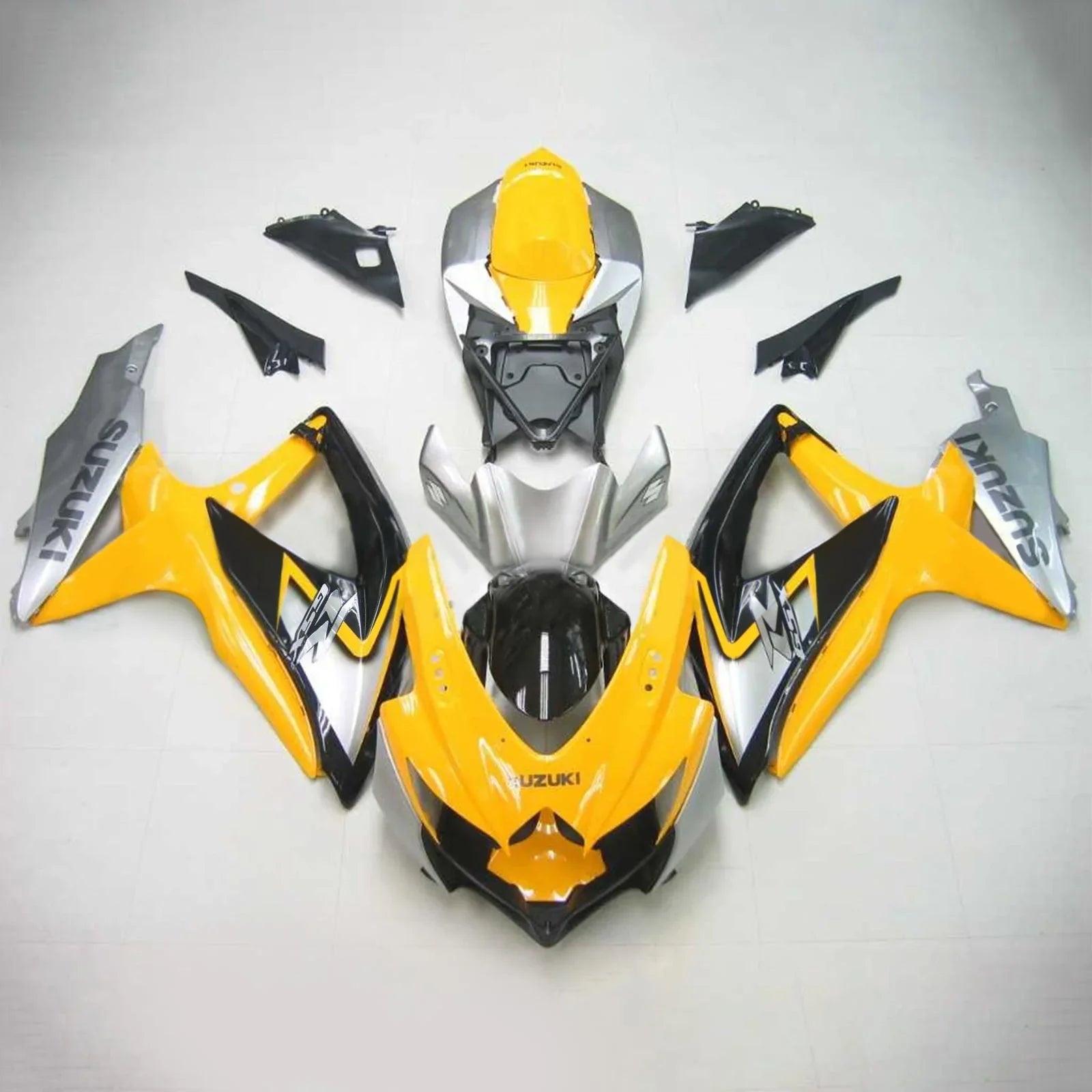 Amotopart Suzuki GSXR 600/750 2008-2010 Kit Plastic Bodest ABS K8