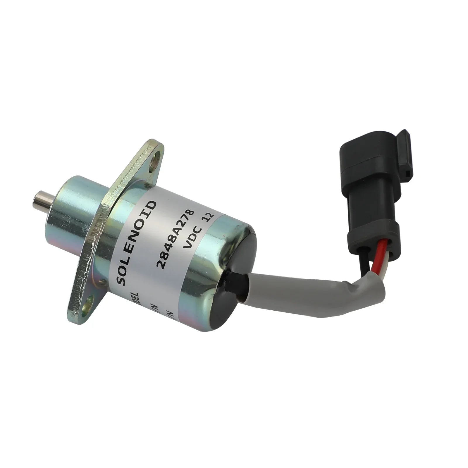 Solénoïde 'arrêt de carburant 2848A278 pour chargeuse compacte Caterpillar 246 216 226