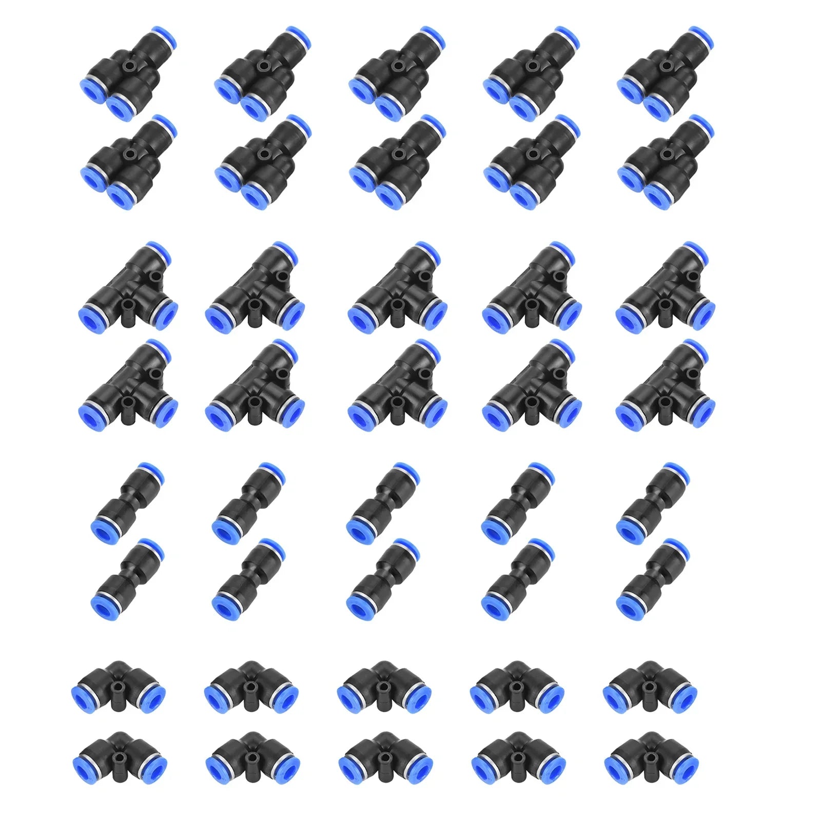 40 sztuk Szybko 6 mm OD linii lotniczych linii lotniczych Połączenia Połączenia