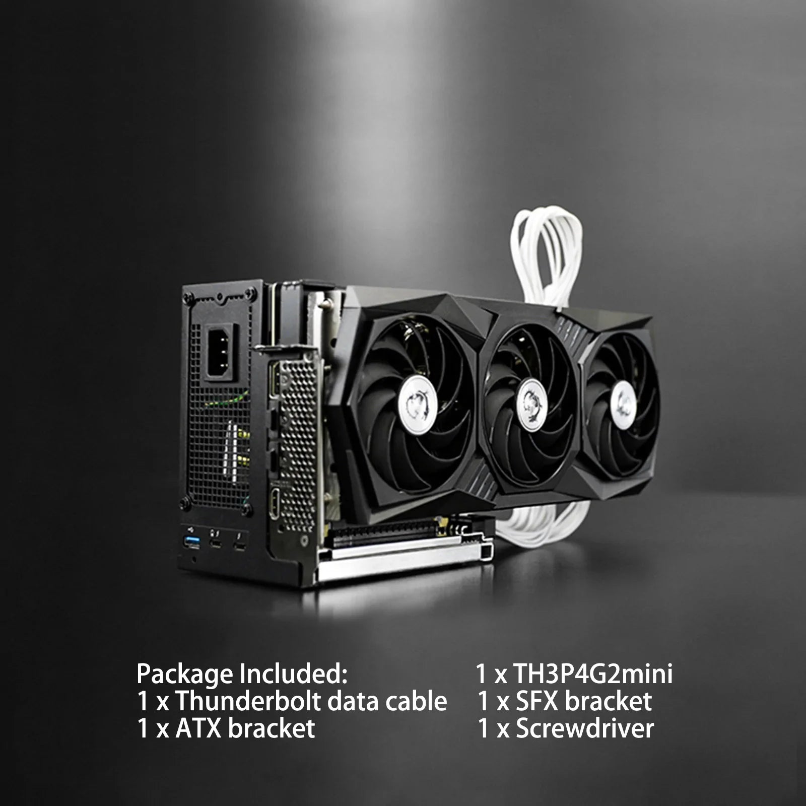 Support étendu pour carte graphique Thunderbolt 3 4 ports TH3P4G2 mini USB3.0