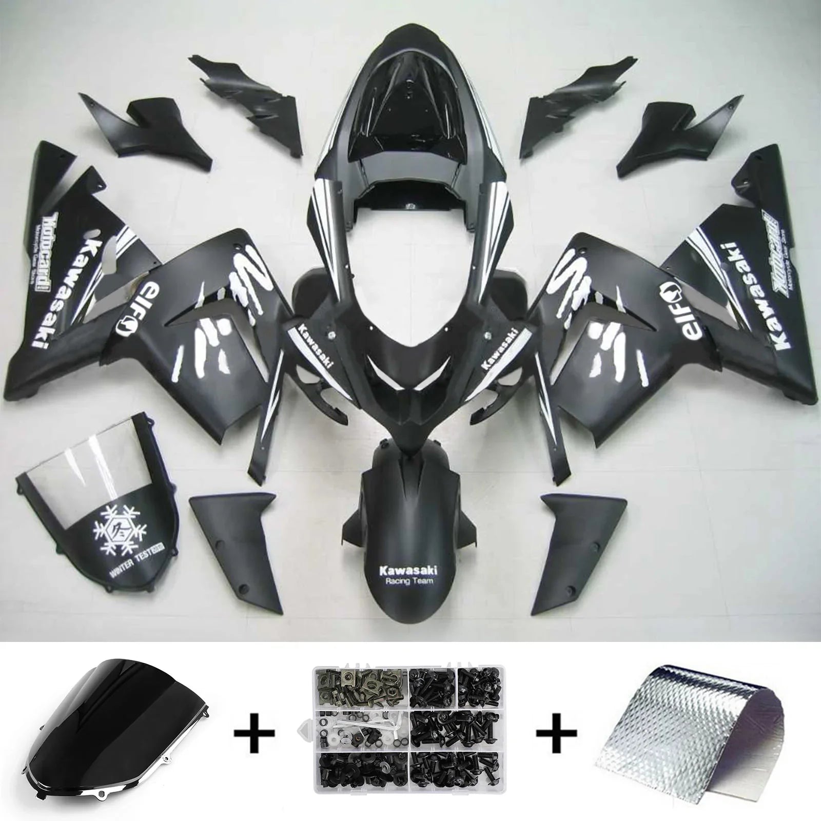 Amotopart kuipset voor Kawasaki ZX10R 2004-2005 Generiek