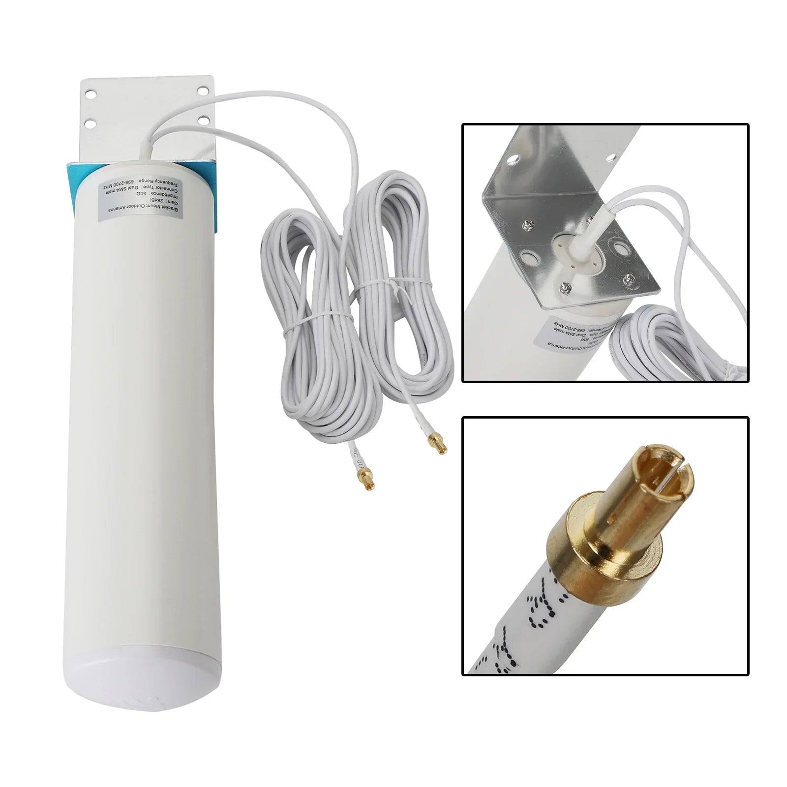 3G 4G 4G externe antenne met hoge versterking voor SMA/TS-9 cellulaire MOFI 4500-connector