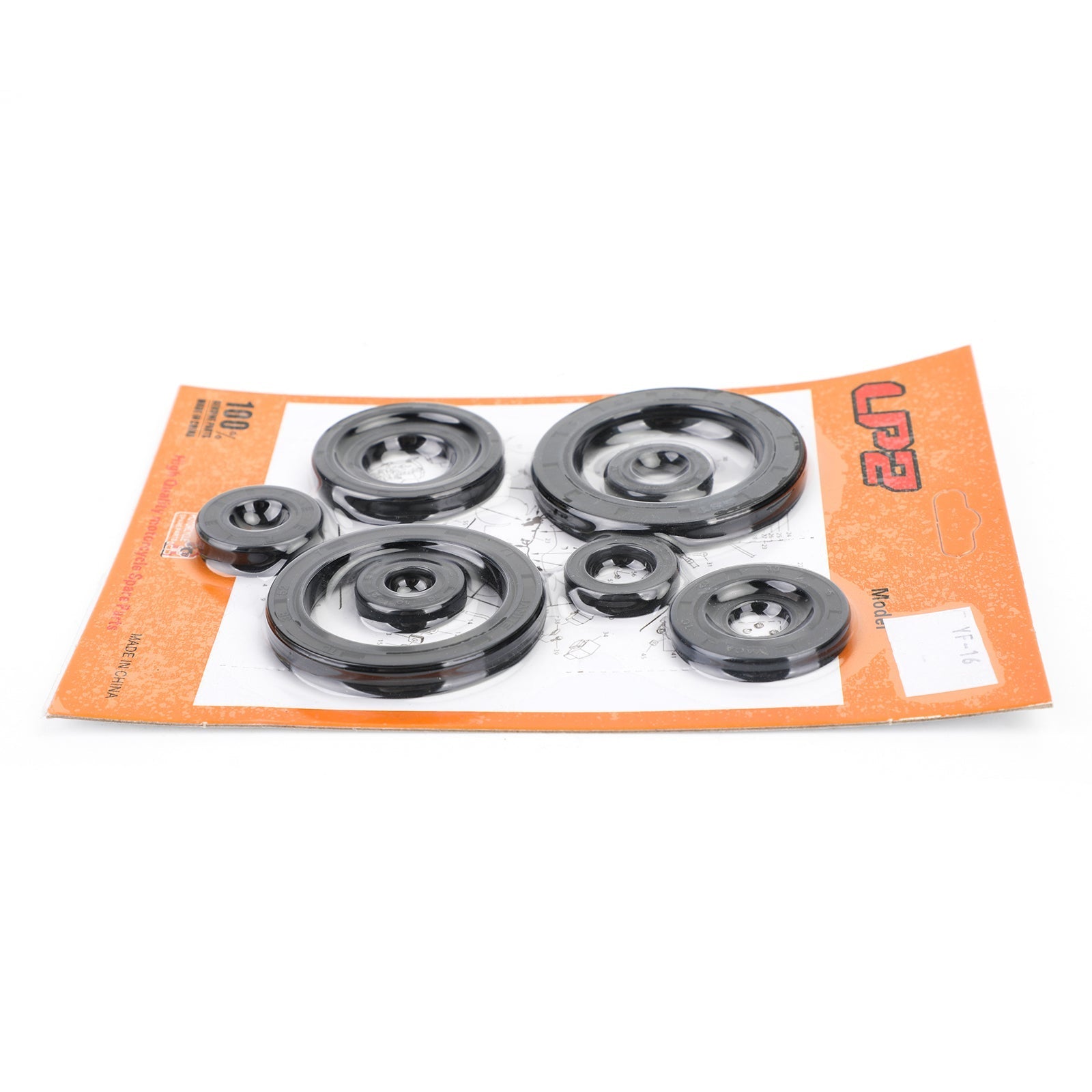 Jeu de joints d'huile moteur 10 pièces joints pour Honda CRF 450R 2007-2008 Motocross Enduro générique