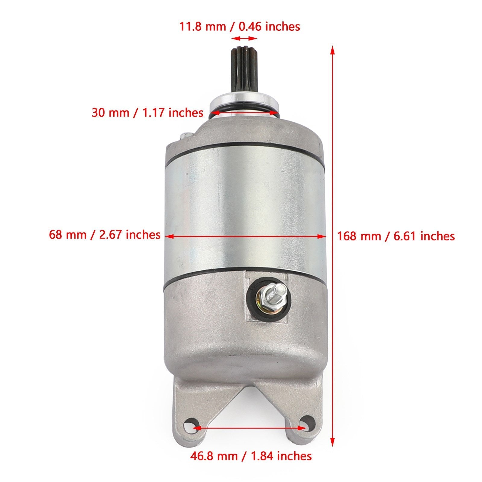 Käynnistysmoottori sopii Honda CBR 400 NC23 NC29 87-94 CB 400 F 89-91 CB 400 SF 92-98 Generic