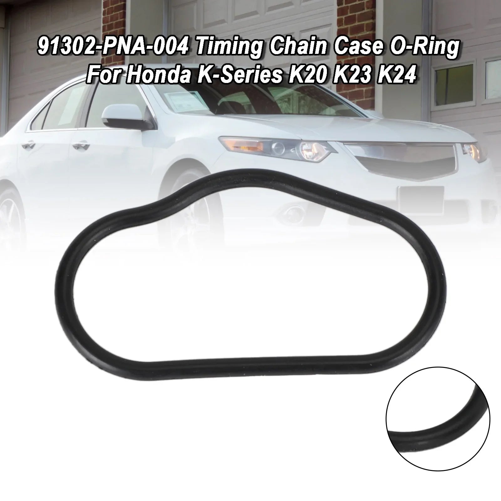 Honda K-Series K20 K23 K24 91302-PNA-004 Junta tórica de la carcasa de la cadena de distribución
