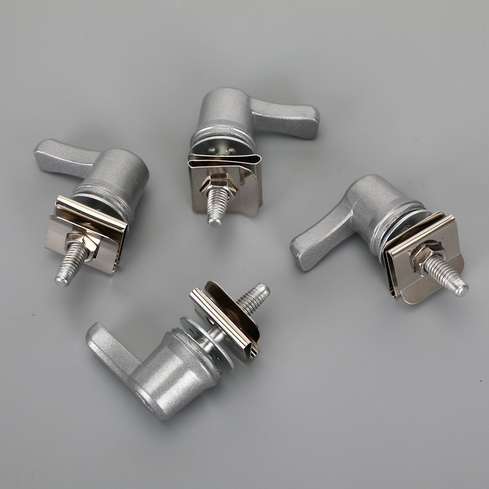 4X Juego de montaje de tuercas y pernos de bloqueo de palanca de alforja aptos para Touring 2001-2020 genérico