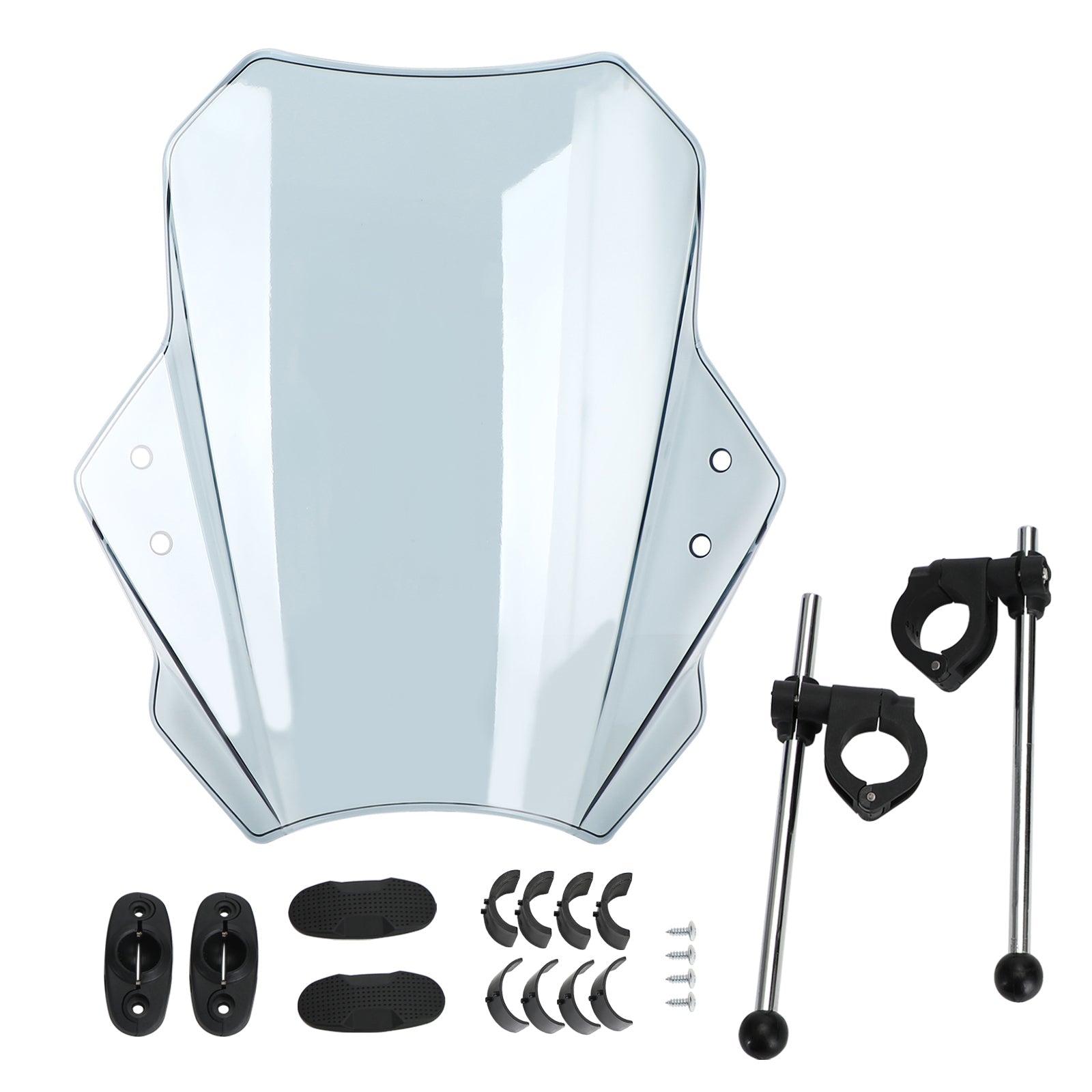 Mumo generico del parabrezza regolabile in moto universale 22 mm 28 mm 28 mm