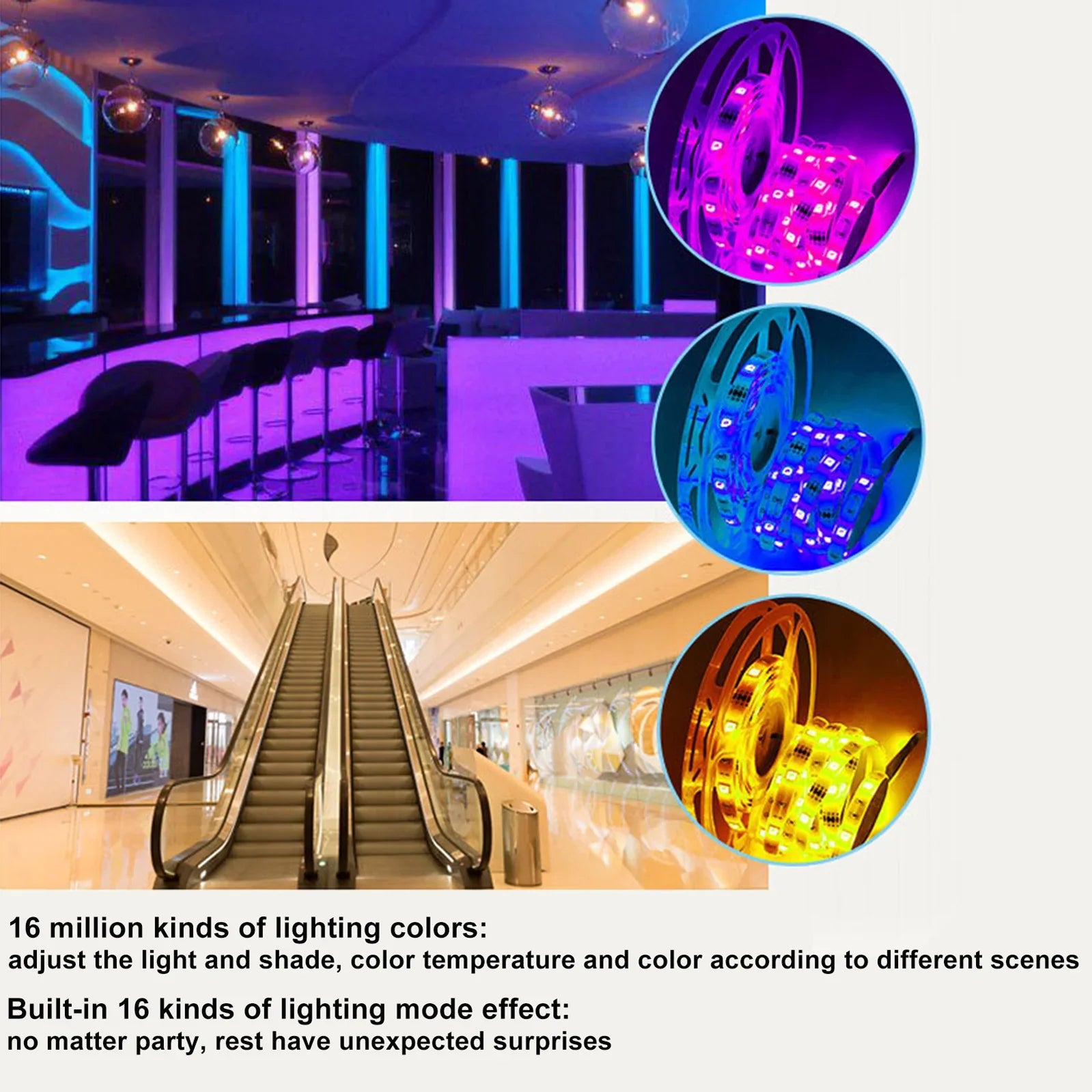 2.4G Touch RF Control -kaukosäädin DC 12-24V RGBW LED Strip Lightille