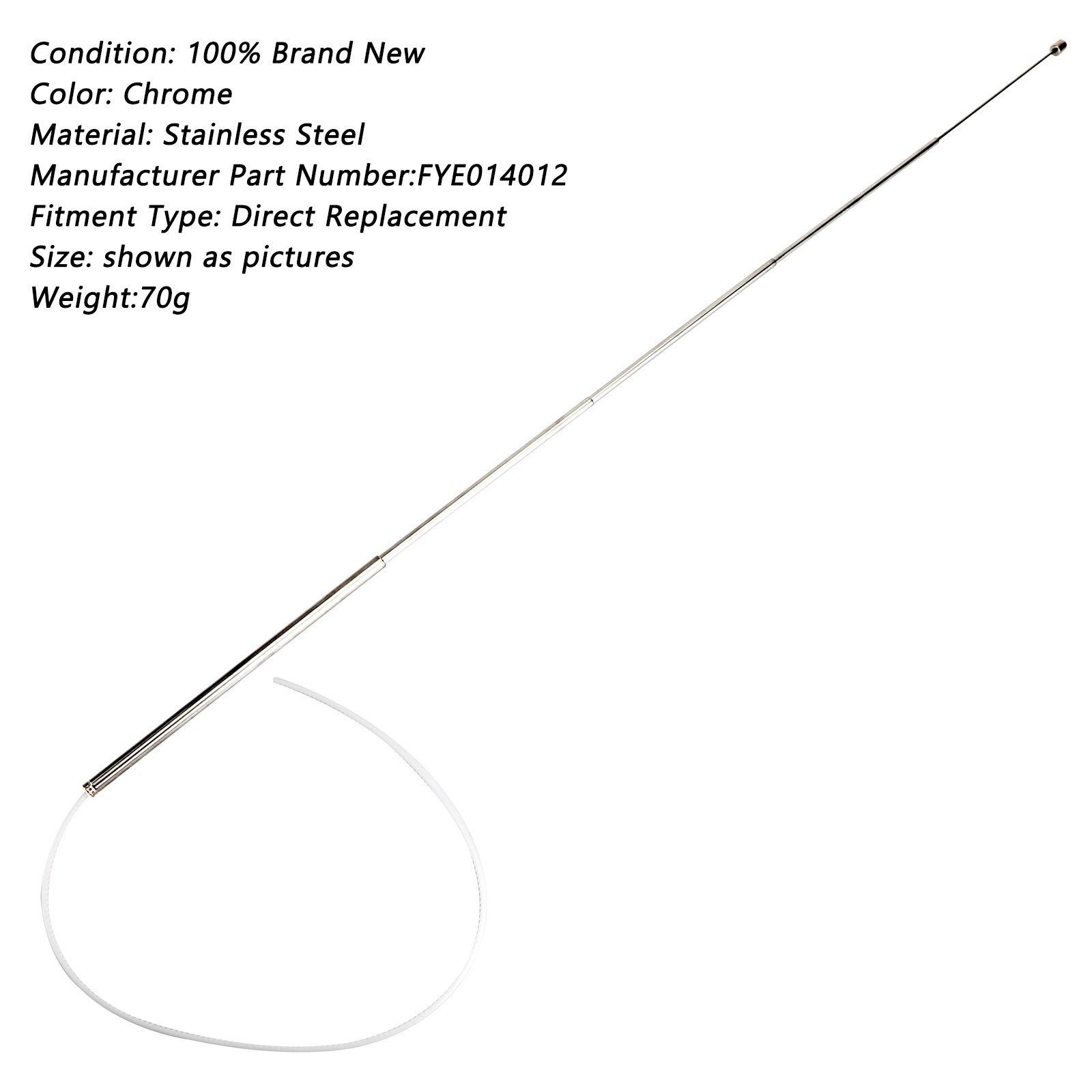 Mât d'antenne électrique FYE014012 pour Nissan Patrol GU Y61 générique