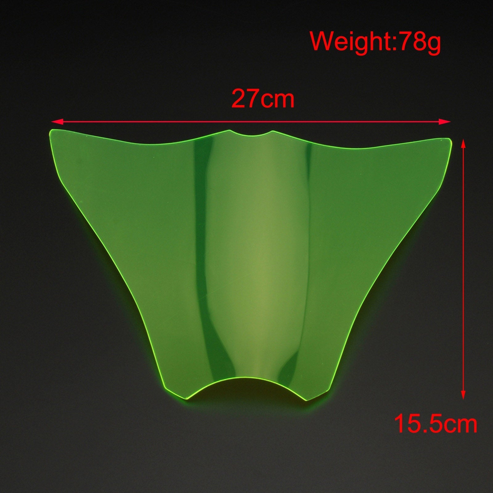 Ajovalonsuoja ennen lamppu-linssiä, joka sopii Honda CB1000R 08-17: lle yleinen savu