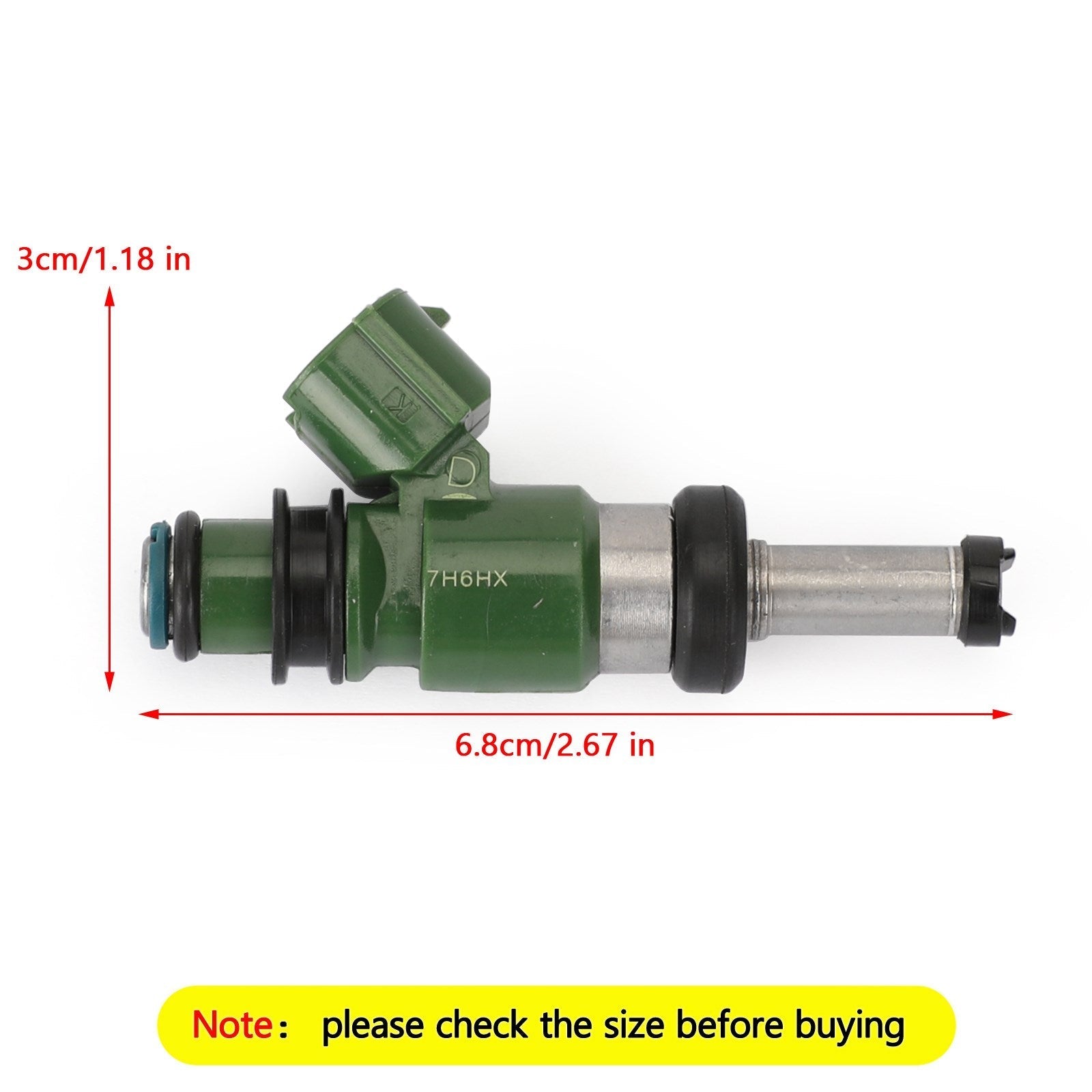 4 pezzi iniettori di carburante 3B4-13761-00-00 adatti per YAMAHA Grizzly YZ450F 450 550 700 generico