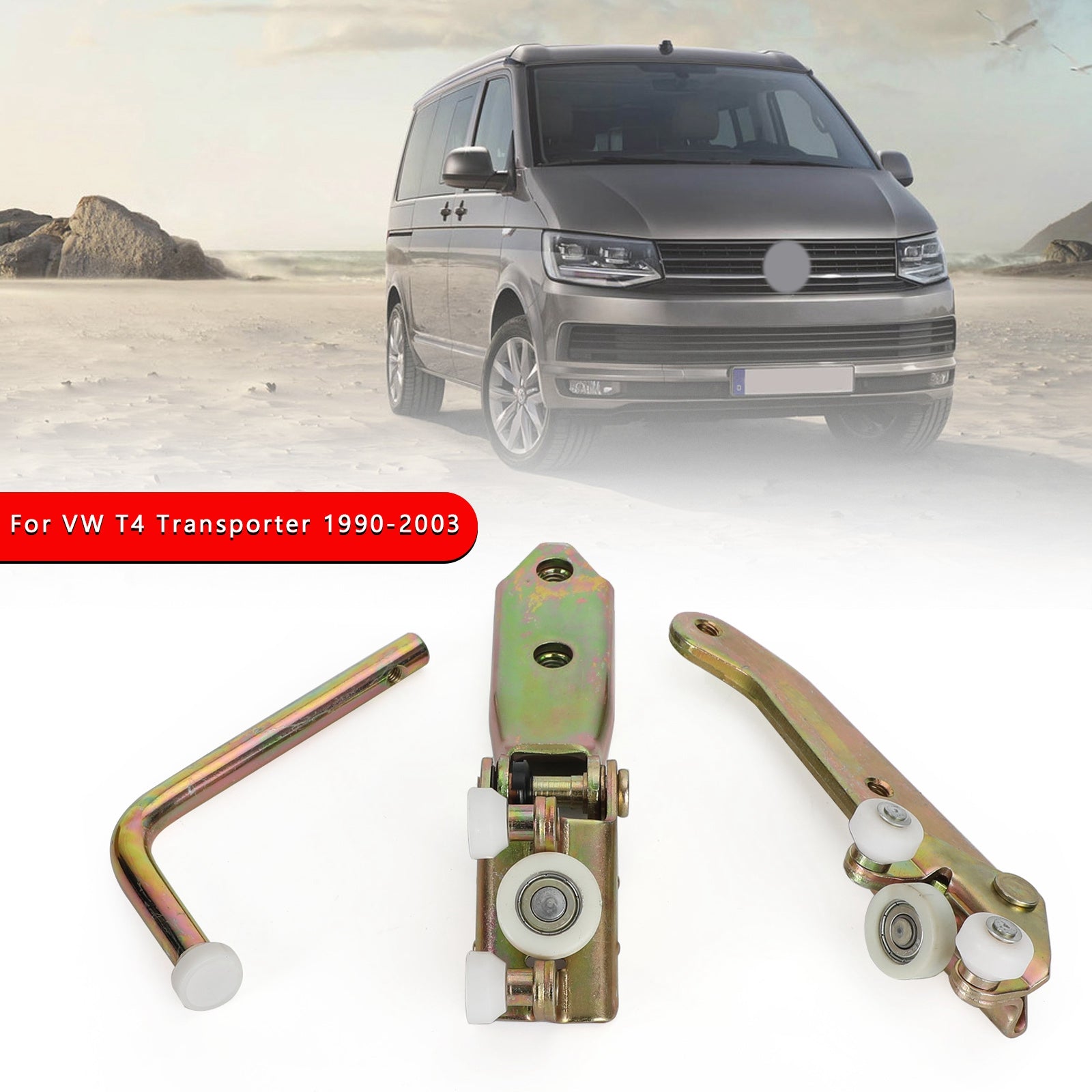 Rollos superiores del deslizamiento deslizante superior Porte izquierdo para VW T4 Transporter 1990-2003 Generic RHD