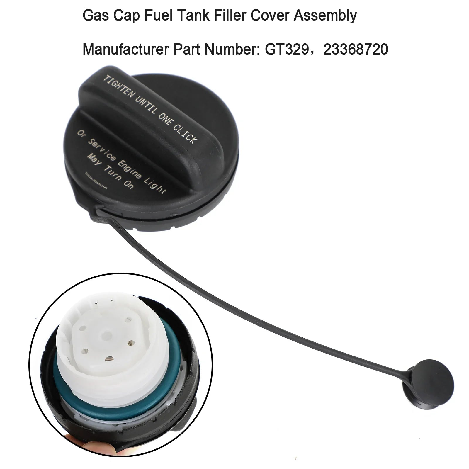 Tankdopafdekking GT329 23368720 voor generieke Envision Malibu Acadia Equinox