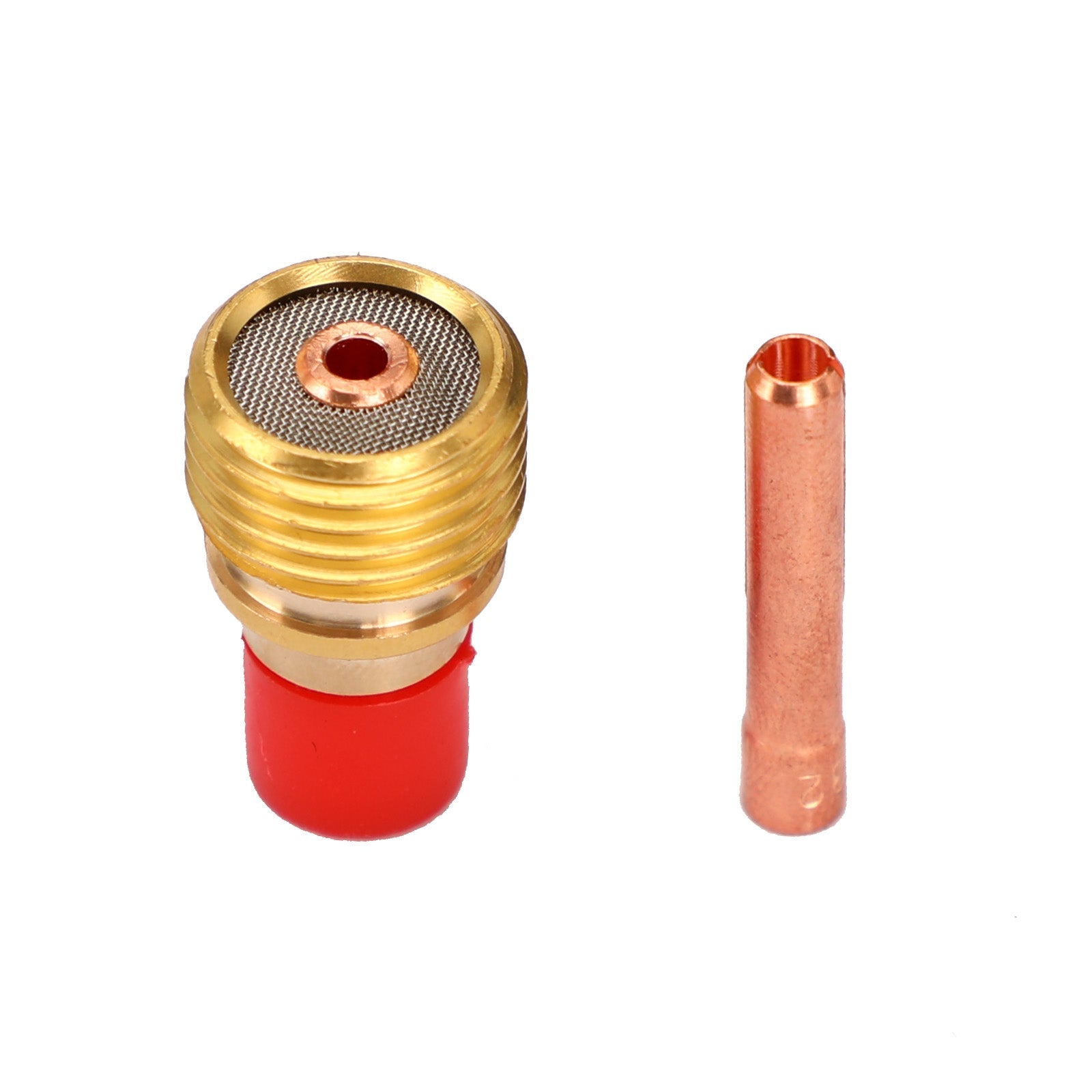 Kit tazza in vetro Pyrex con lente a gas tozza per torcia per saldatura TIG 7 pezzi per WP-9/20/25