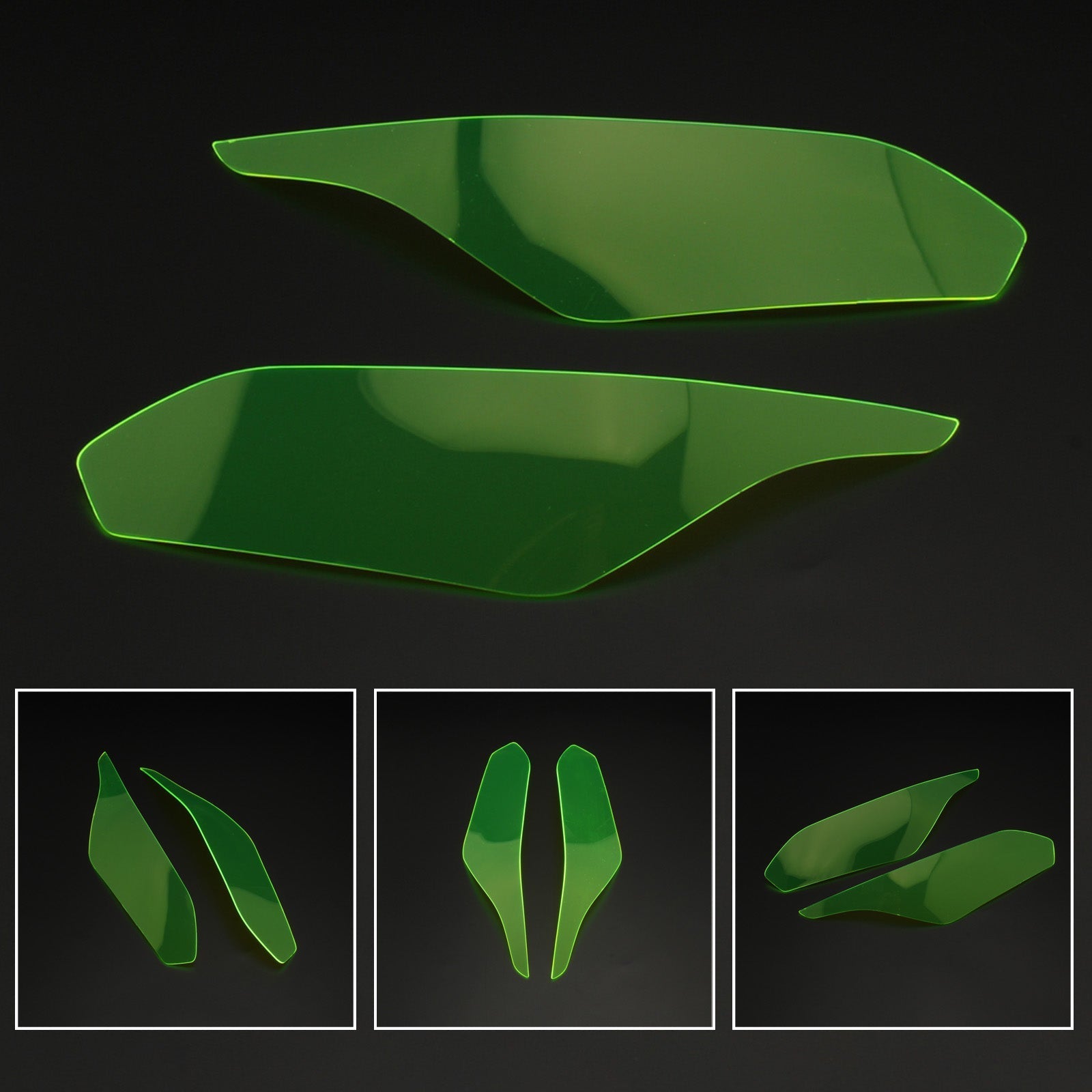 Beschermende deksel van vuurtorenlens geschikt voor Honda X-ADV 750 2017-2019 Generieke rook