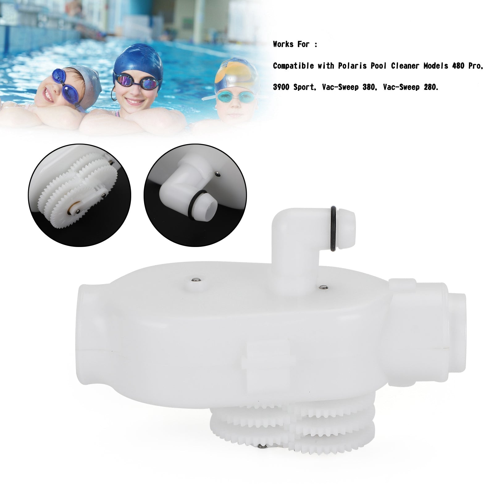 Polaris G52 allaspuhdistimen varaventtiili G-53 G53 vaihdemekanismi 180 280 380