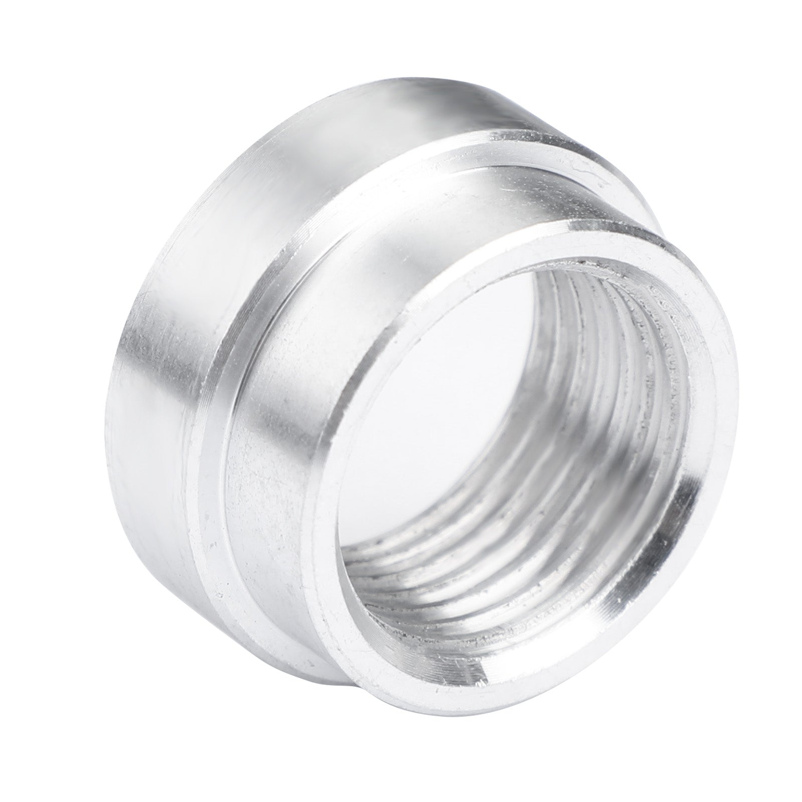 Bonde femelle en aluminium M18X1.5 à souder sur le raccord