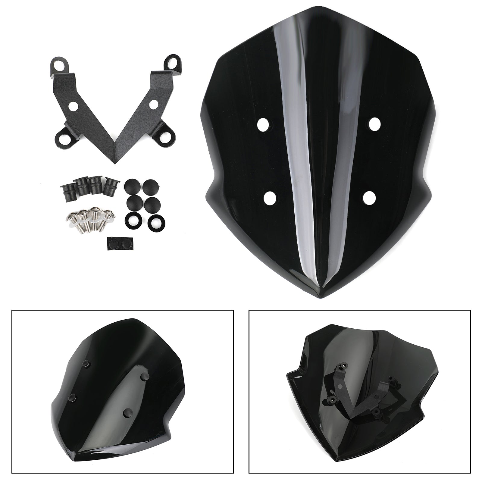 4 mm ABS Motorcycle przednia dla Kawasaki Z125 2019-2020 Generic