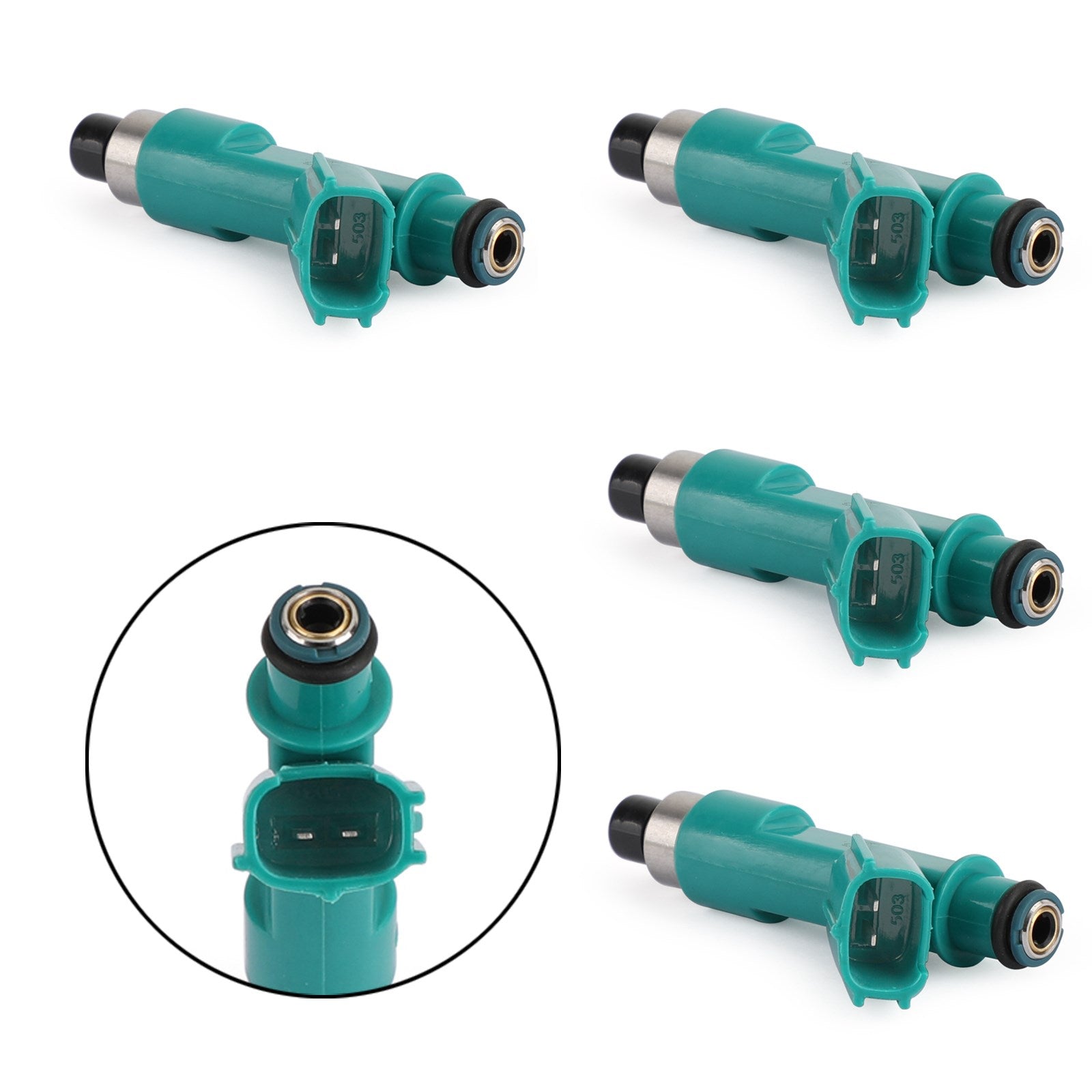 4 stuks Brandstofinjector voor Toyota Corolla Camry Rav4 Solara Scion 2.4L 23250-28080 Generieke