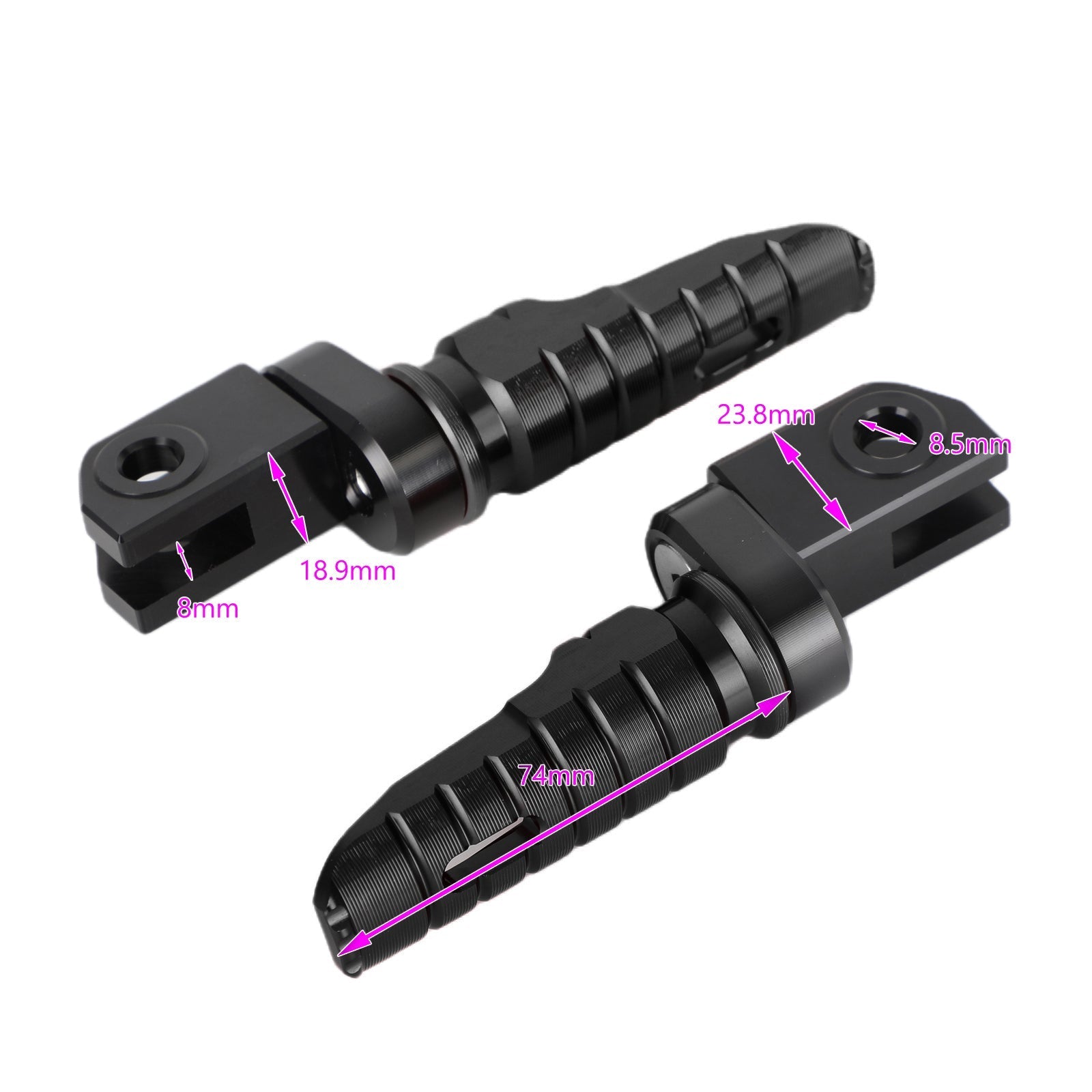 Poggiapiedi davanti a poggiapiedi per Aprilia RSV4 Factory 2009-2022 Tuono 660 2021-2022 Generico