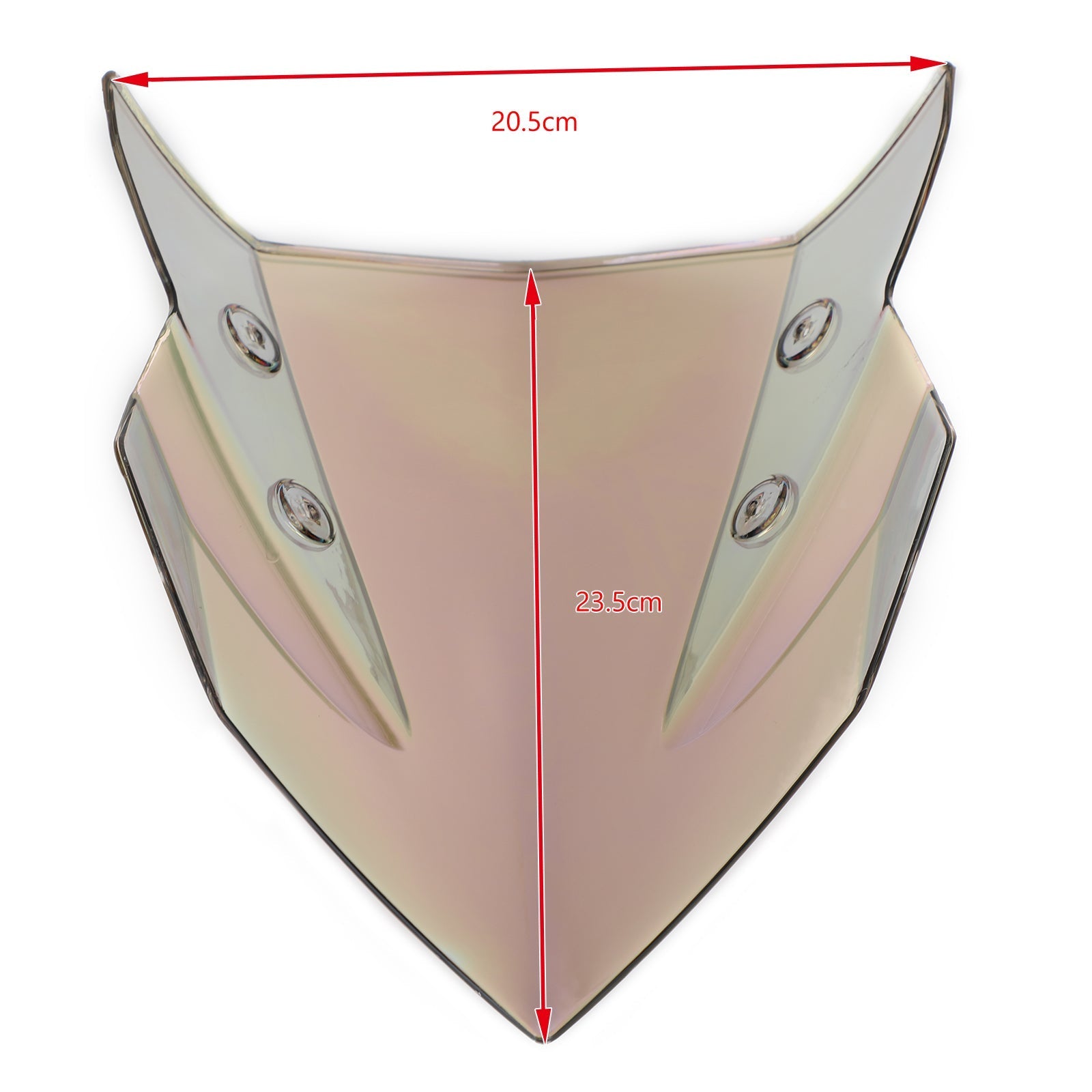 Parabrezza parabrezza per kawasaki z400 2018-2022 generico