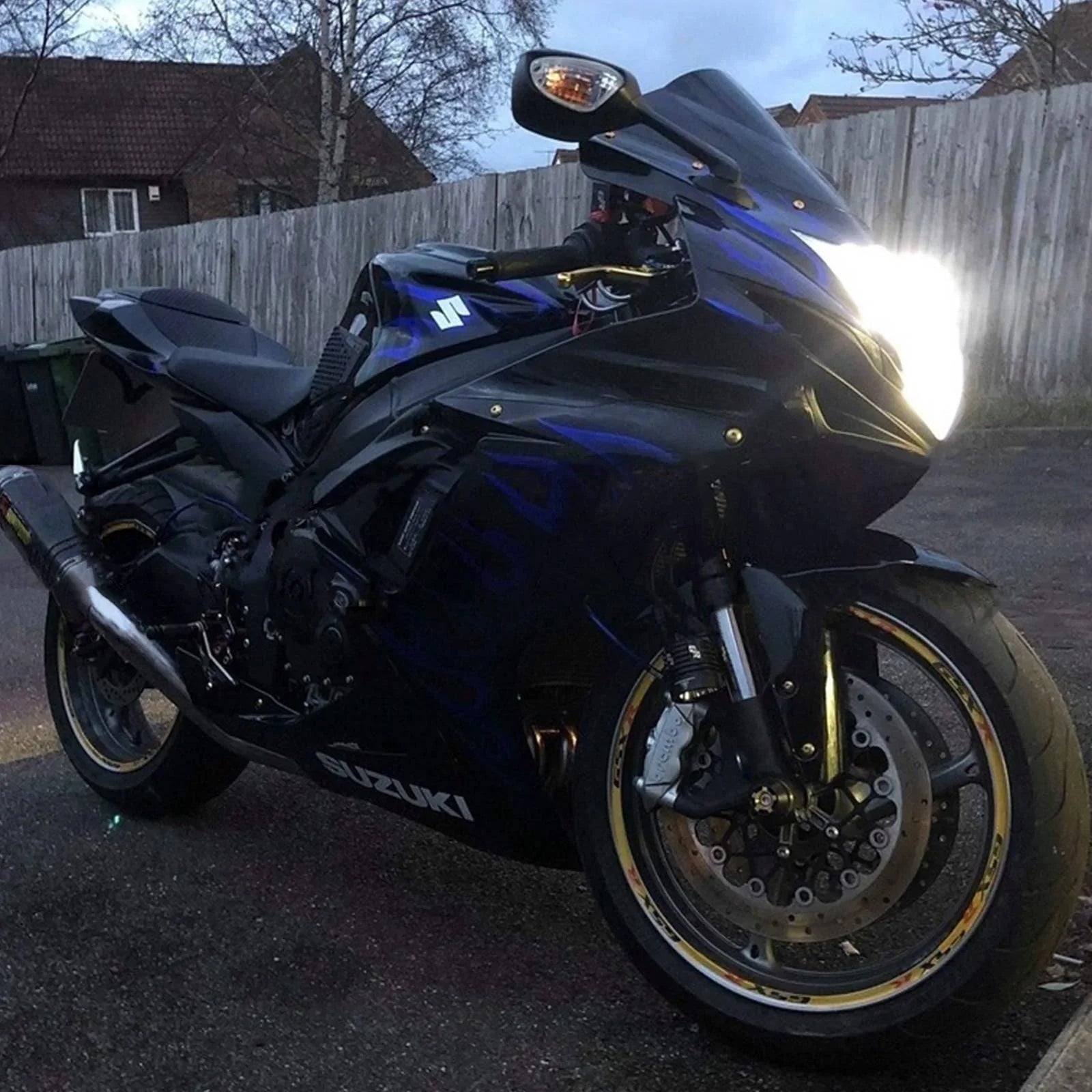 Amotopart Suzuki GSXR 600/750 2011-2025 K11 Korirakennesarja ABS-muovia