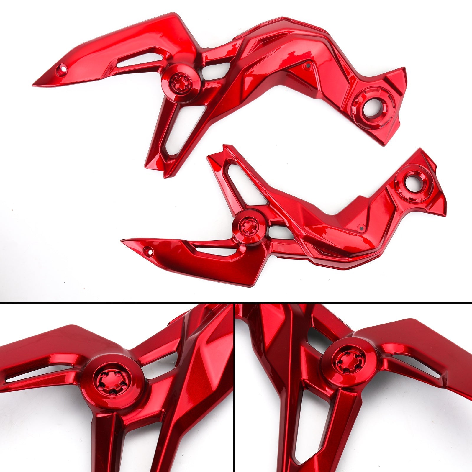 Motocykl ABS ABS Ochrona plastiku rejestracja Kawasaki Z900 2020-2021 Generic