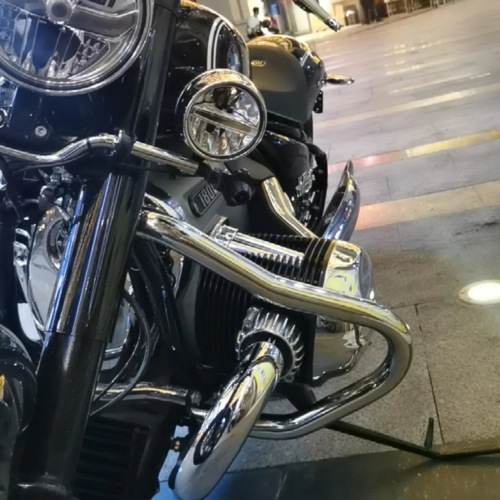 20-21 BMW R18 Classic Strażnik Strażowy Ramka przeciwpoślizgowa Ochracją Ogólne