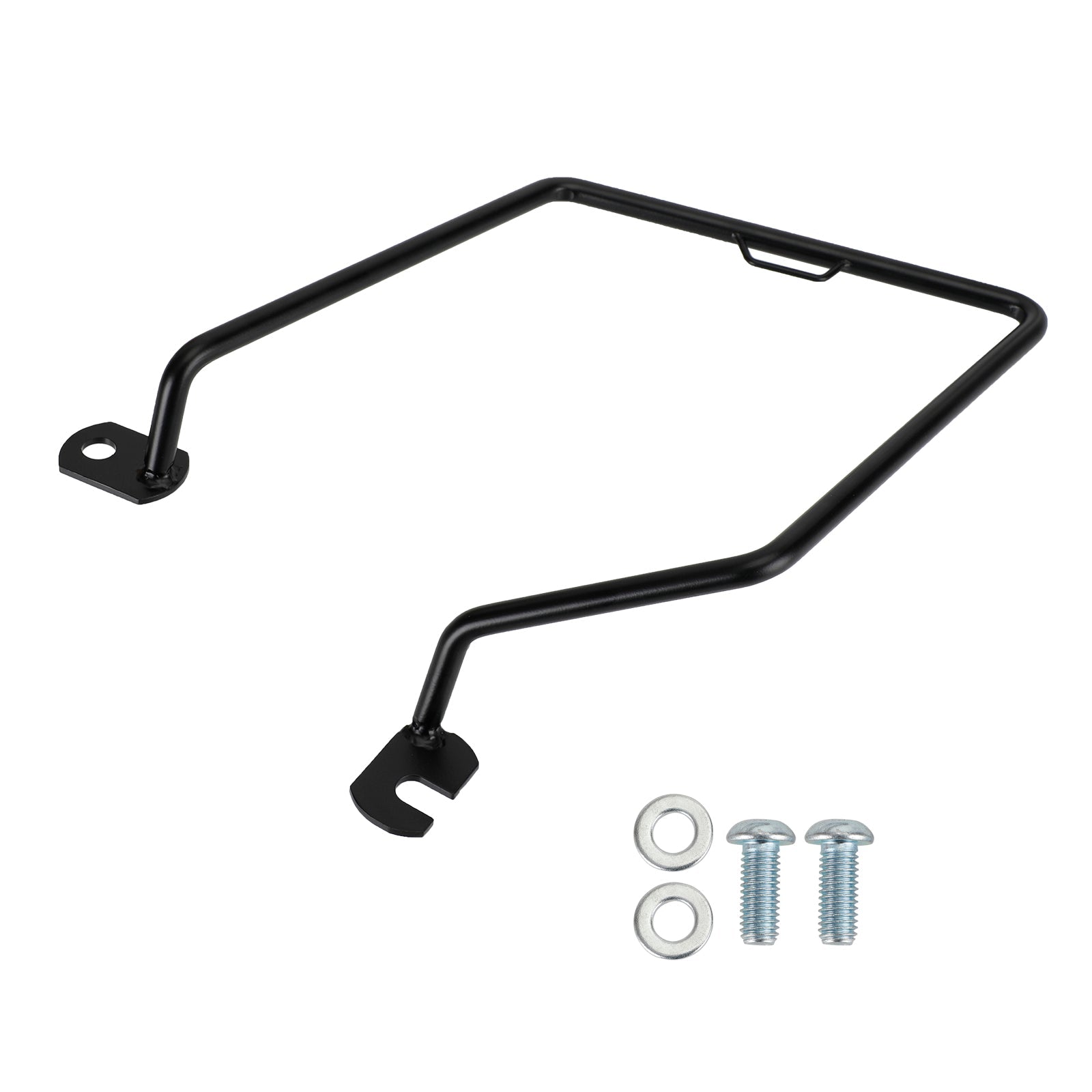 KAWASAKI W650 W800 Cafe Street Sivusatulalaukun kiinnitysteline musta