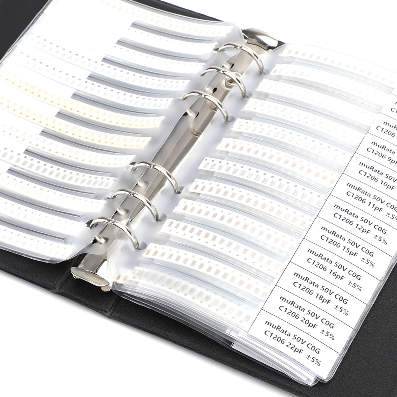 SMD1206 Próbka kondensatora 80 wartości*25szt.=2000szt. Zestaw kondensatorów SMD
