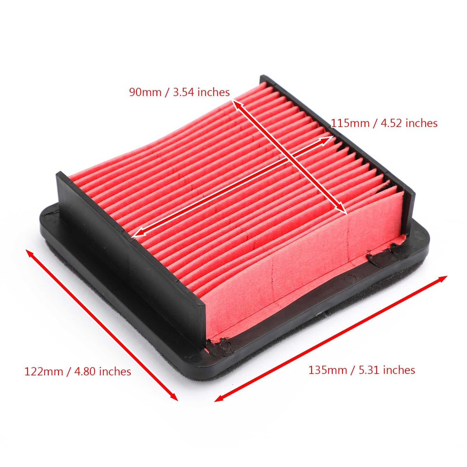 Filtre à air pour Yamaha T-MAX TMAX 530 2017 2018 2019 Rempl. # BC3-14451-00-00 Générique