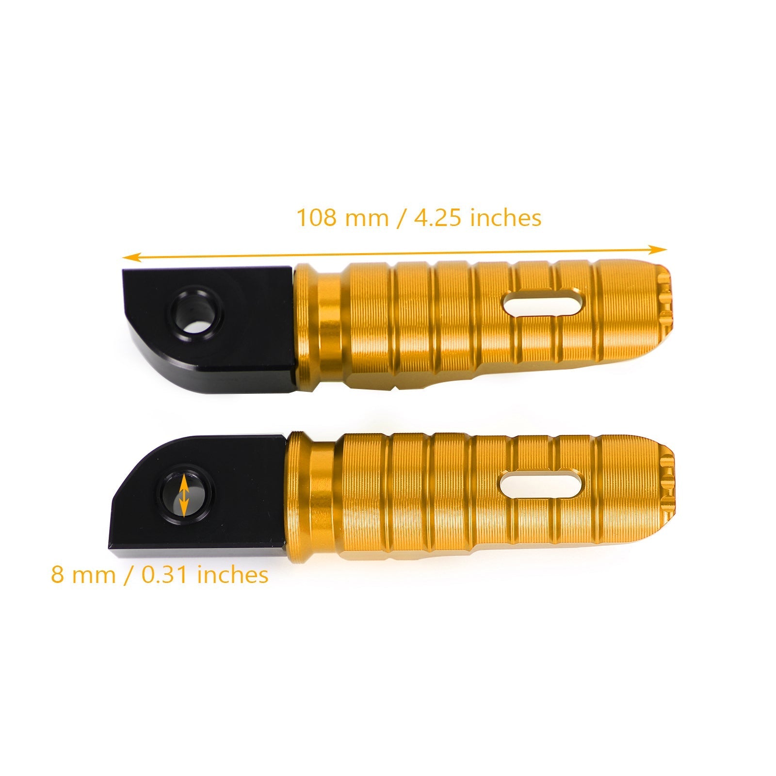 Tylne podnóżki odpoczywają dla ulicy Scrambler 900 Bonneville T100 T120 Generic