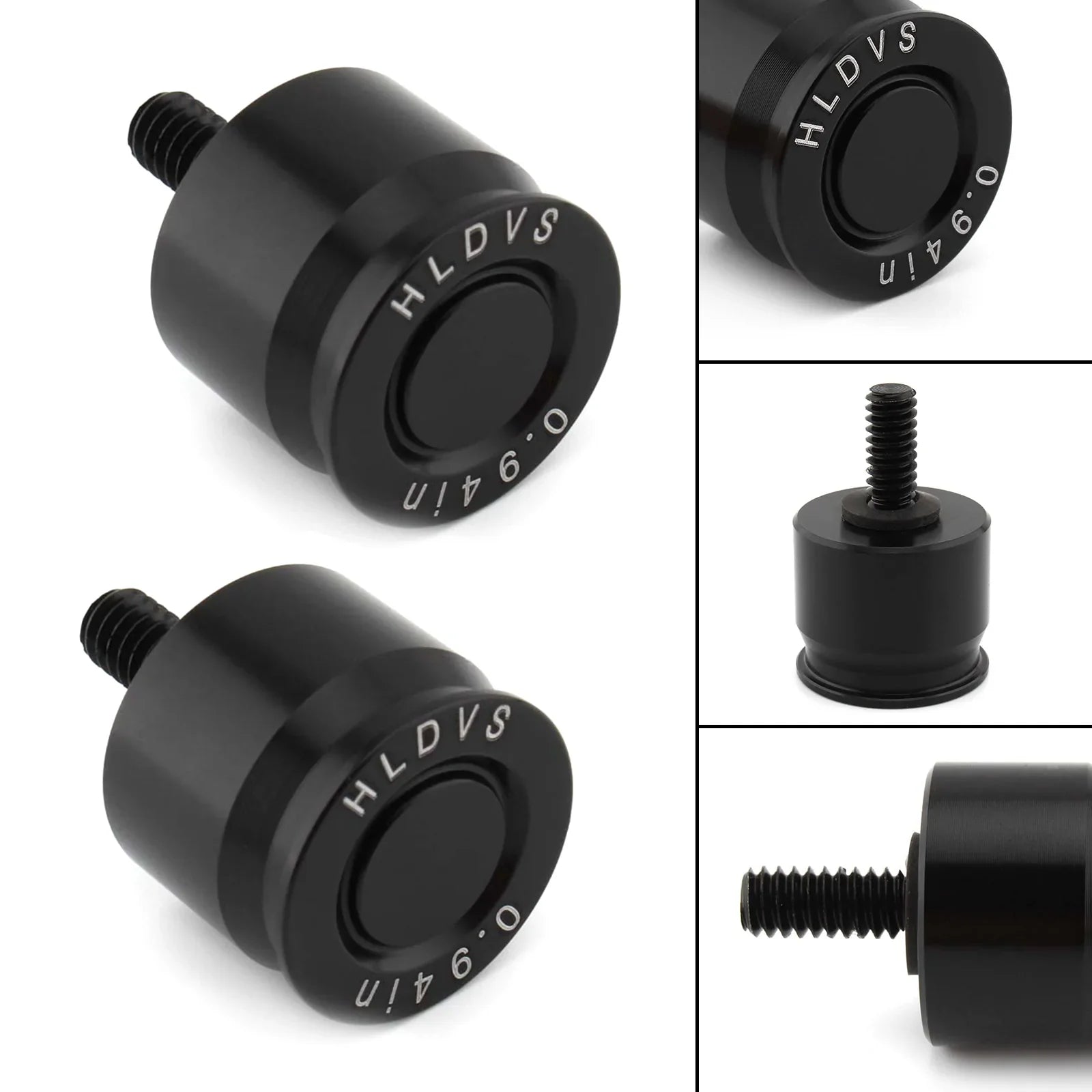 Par de pernos de silla de aluminio para Dyna Softail Sportster Road King Glid