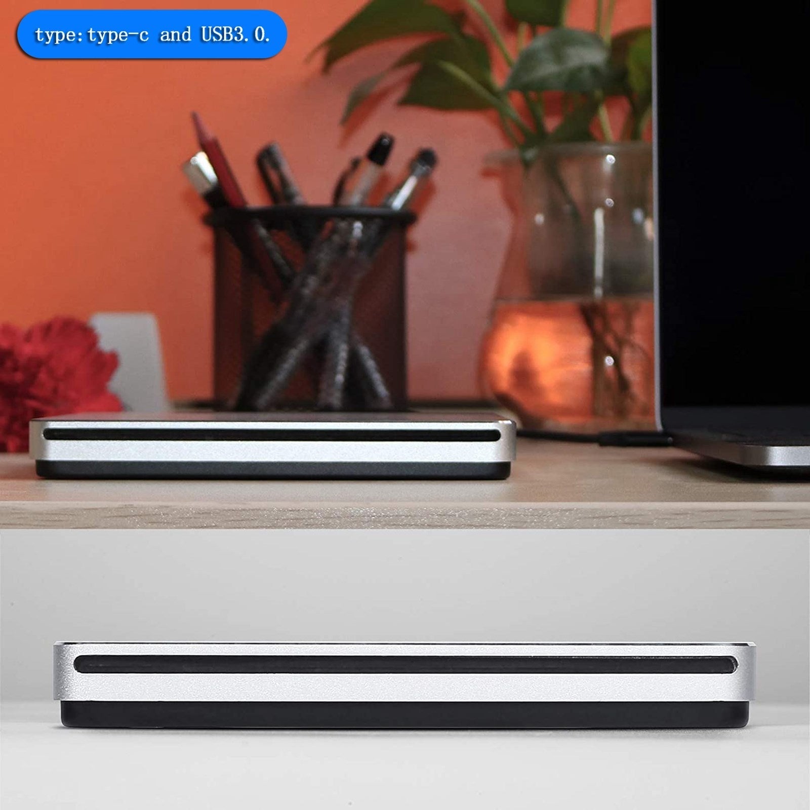 CD pogon/zunanji DVD vgrajen -in USB 3.0 Graver Fresh Frave Reader za prenosnik PC Mac